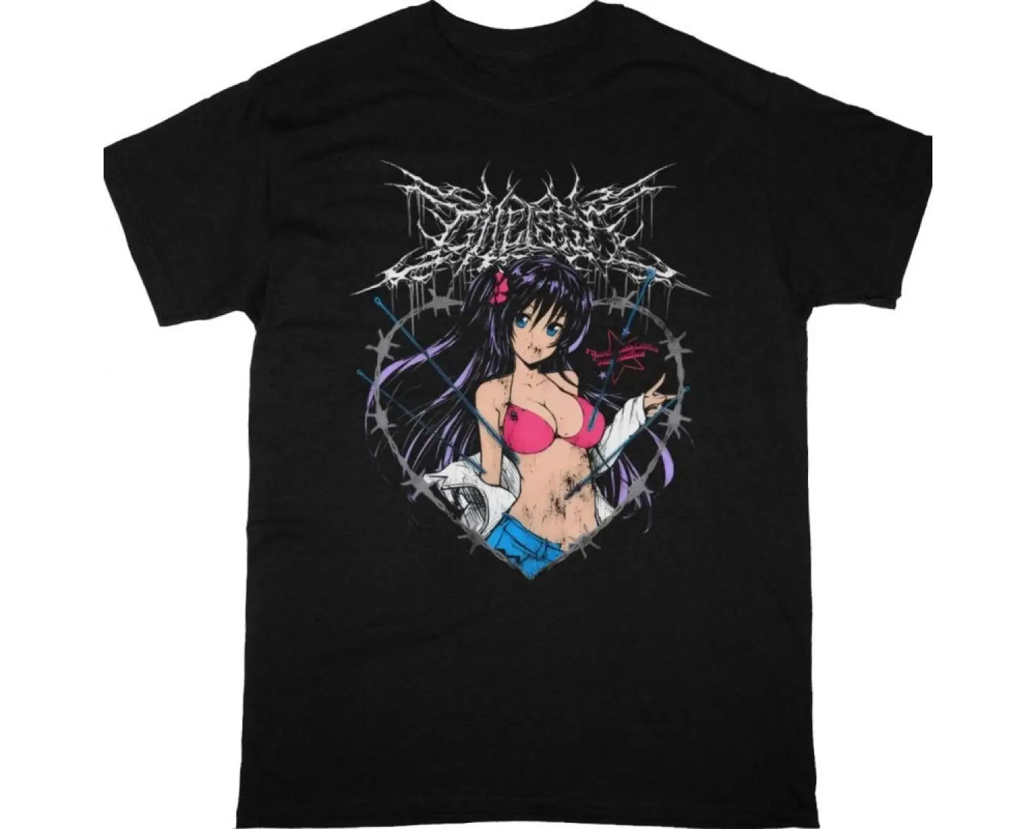 AC DC LOGO AC/DC NEW BLACK T-SHIRT ÖN BASKILI