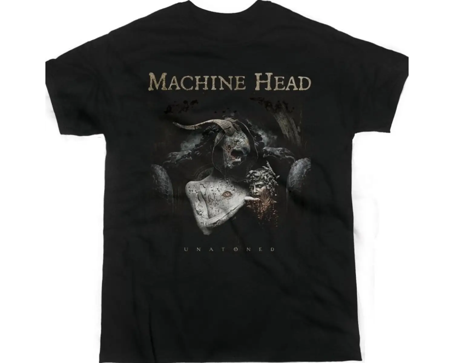 AC DC STIFF UPPER LIP TOUR AC/DC NEW BLACK T-SHIRT ÖN BASKILI