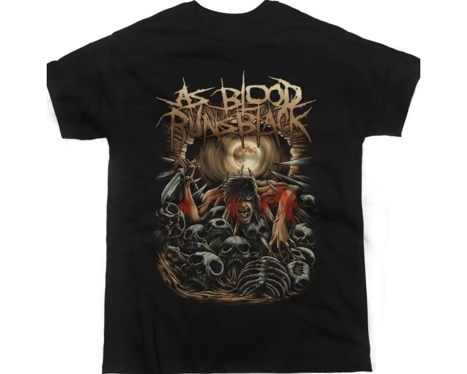 AC DC THE RAZORS EDGE AC/DC NEW BLACK T-SHIRT ÖN BASKILI
