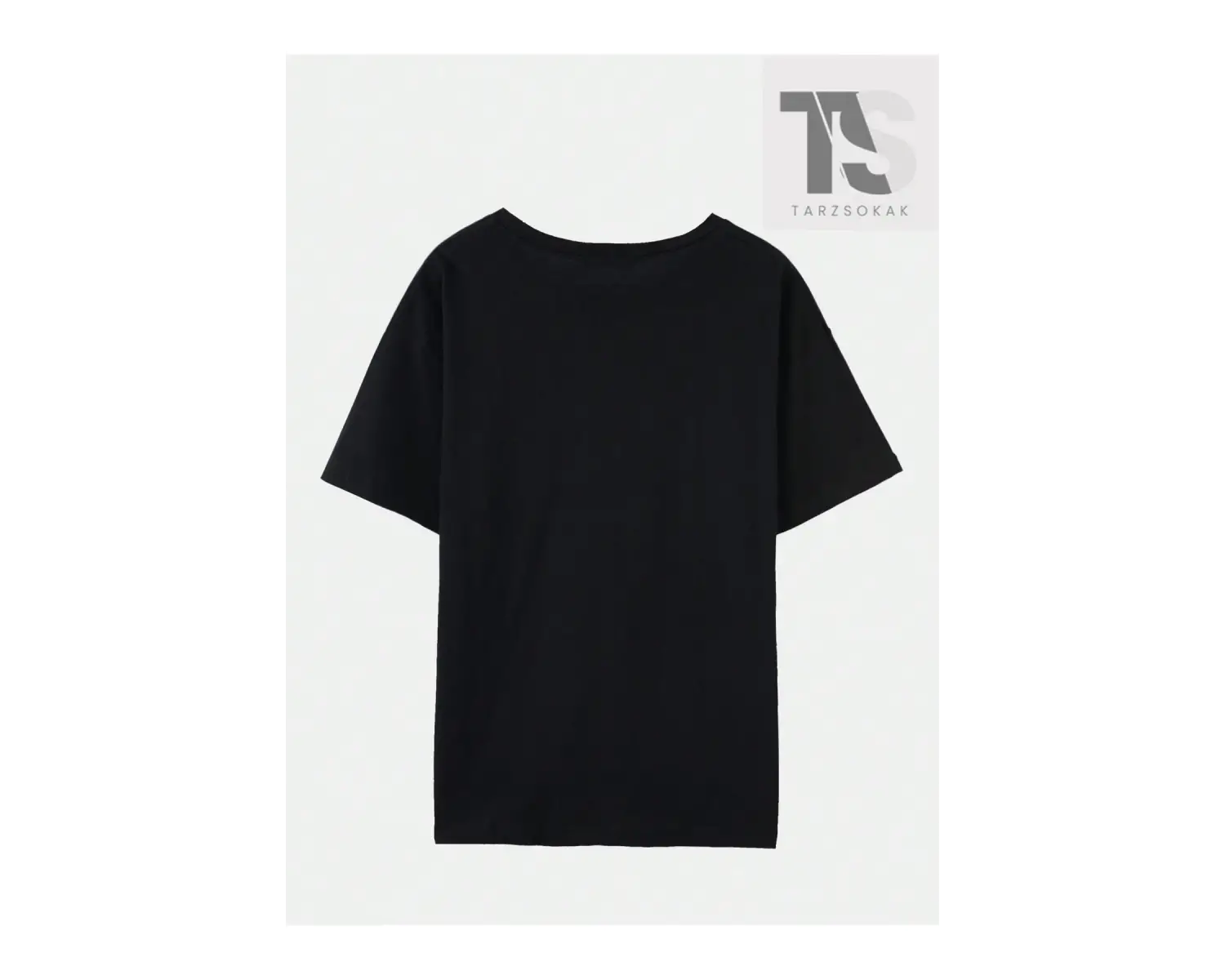 Academia Kedi Grafikli Düşük Omuzlu Tişört