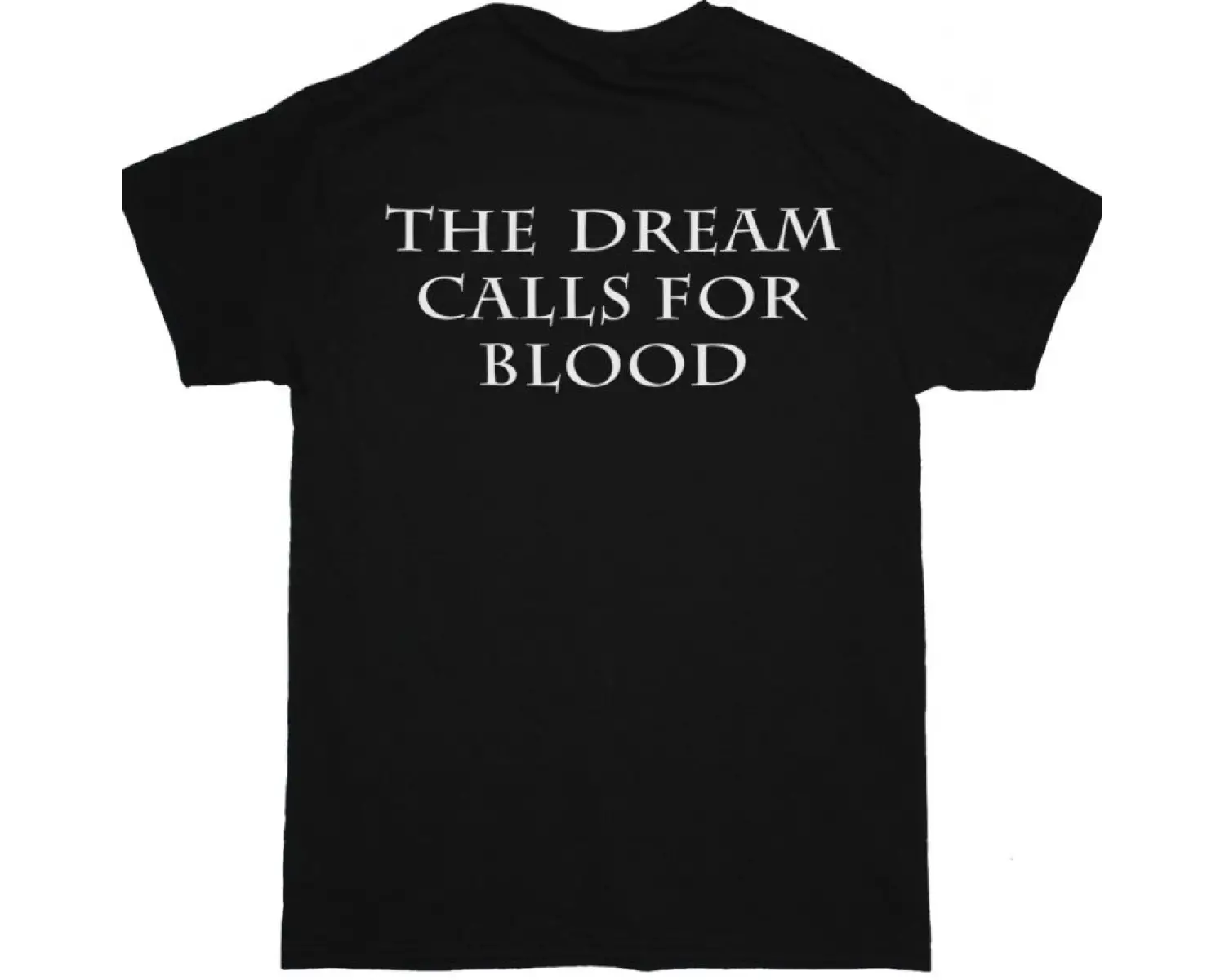 ACCEPT OBJECTION OVERRULED NEW BLACK T-SHIRT ÖN VE ARAKA BASKILI