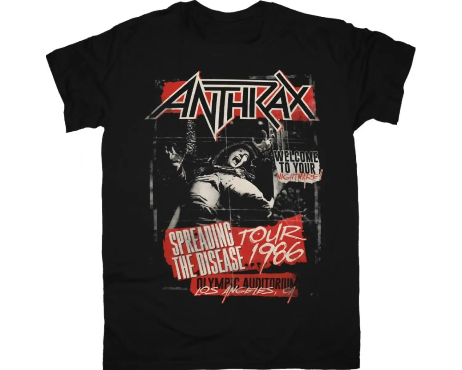 ACCEPT THE UNDERTAKER NEW BLACK T-SHIRT