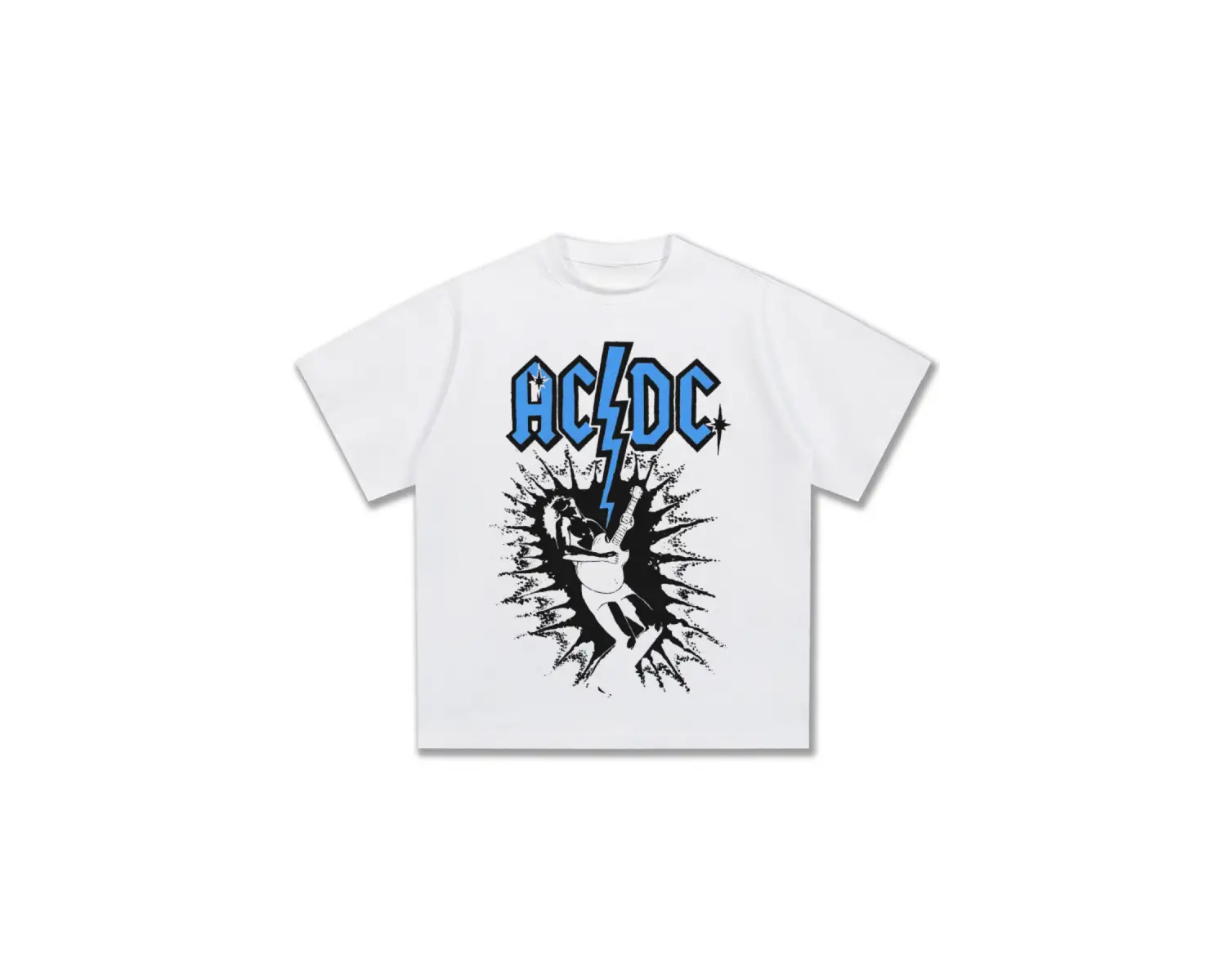 ACDC Bant Baskı Moda