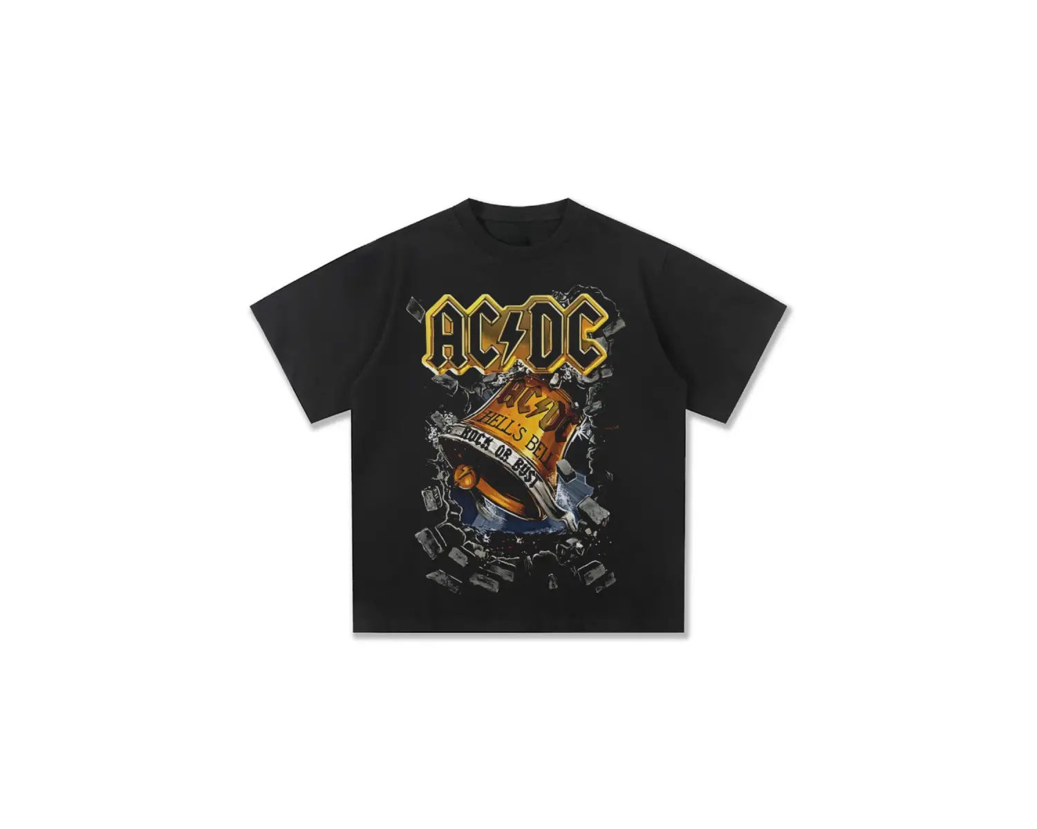 ACDC Bant Baskı Moda