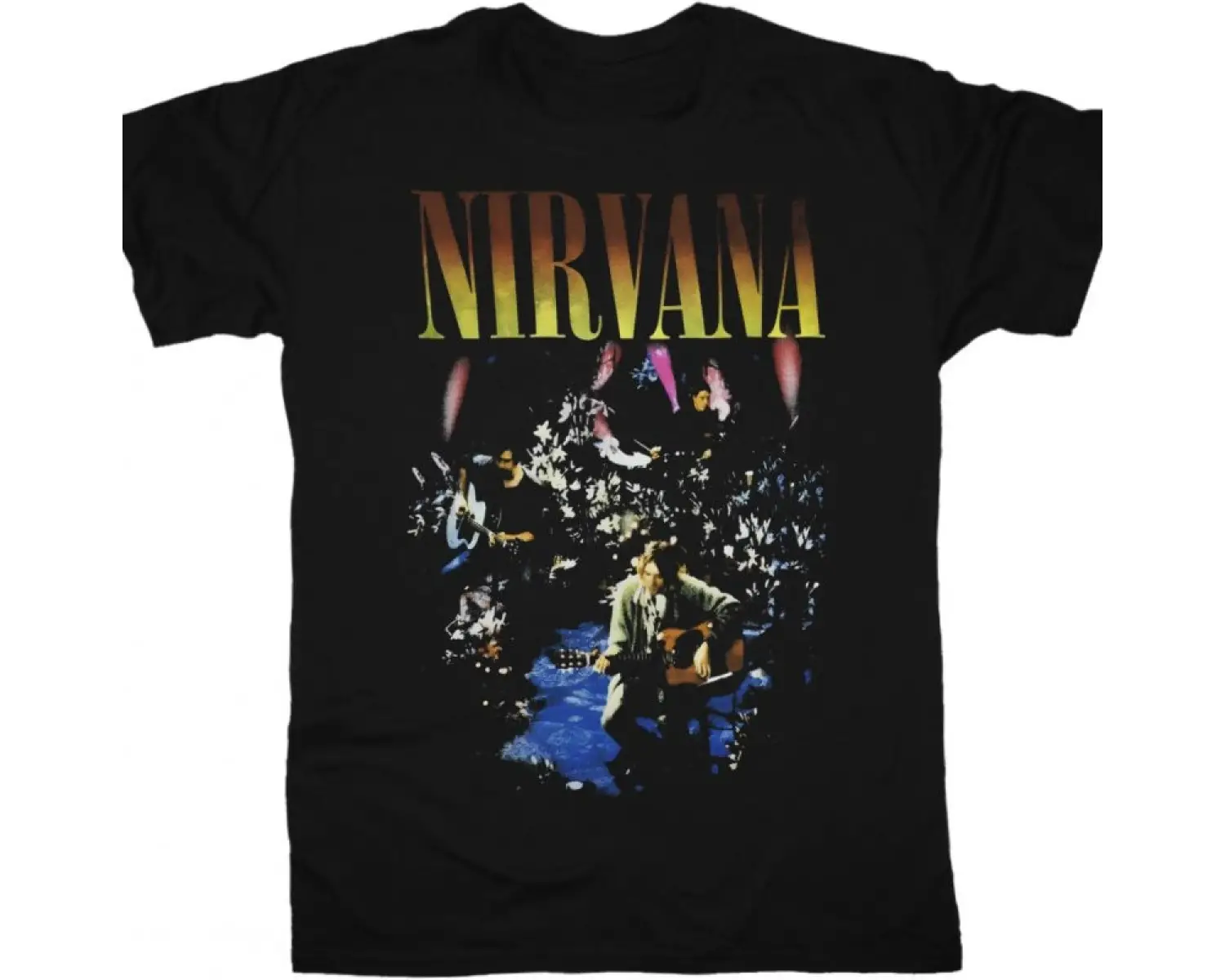 AEROSMITH BAND THE GLOBAL WARMING TOUR 2014 NEW BLACK TSHIRT ÖN BASKILI