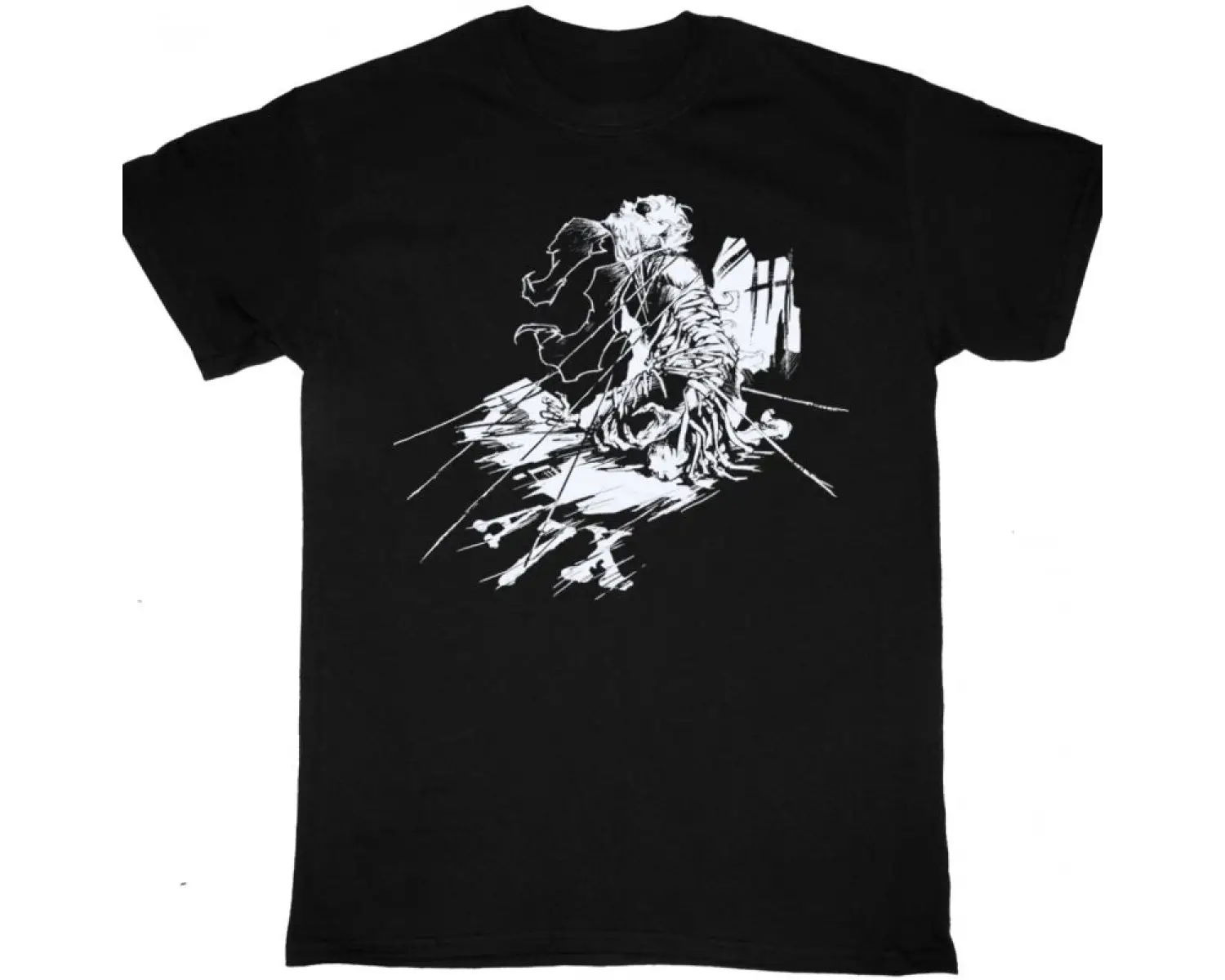 AEROSMITH GET A GRIP TOUR NEW BLACK TSHIRT ÖN VE ARAKA BASKILI
