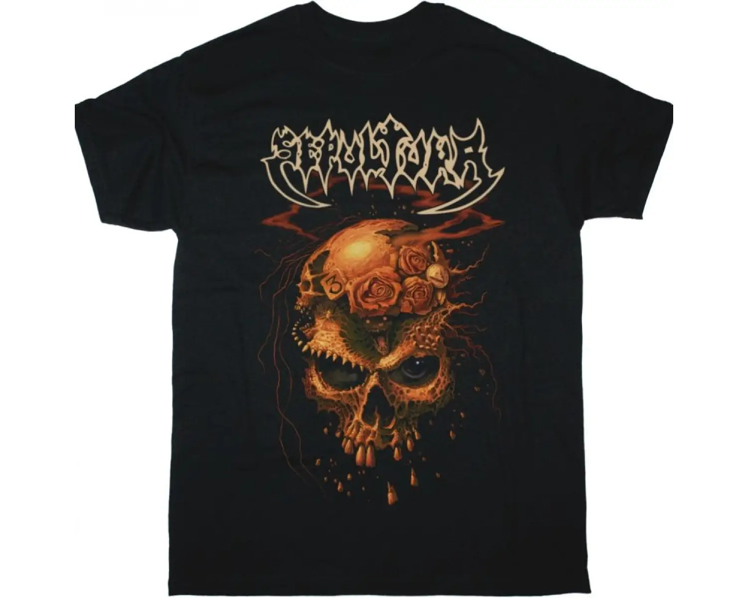 AEROSMITH LET ROCK RULE TOUR 2014 NEW WHITE T-SHIRT ÖN VE ARAKA BASKILI