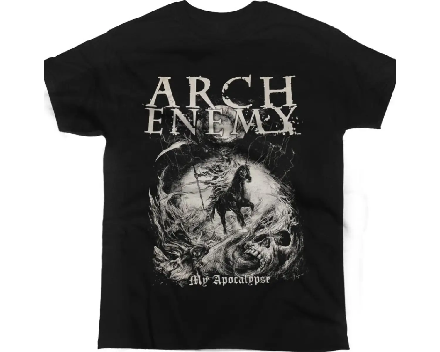 AFTER THE FIRE DER KOMMISSAR NEW WHITE T SHIRT ÖN BASKILI