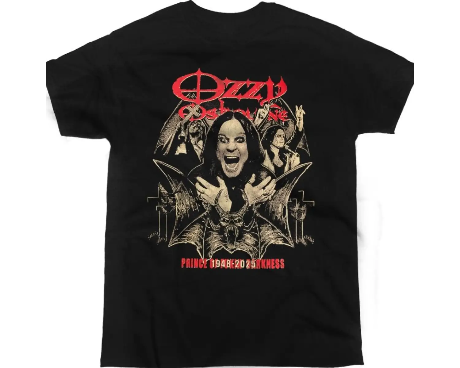 AGATHOCLES KEEP MINCING NEW BLACK T-SHIRT ÖN BASKILI