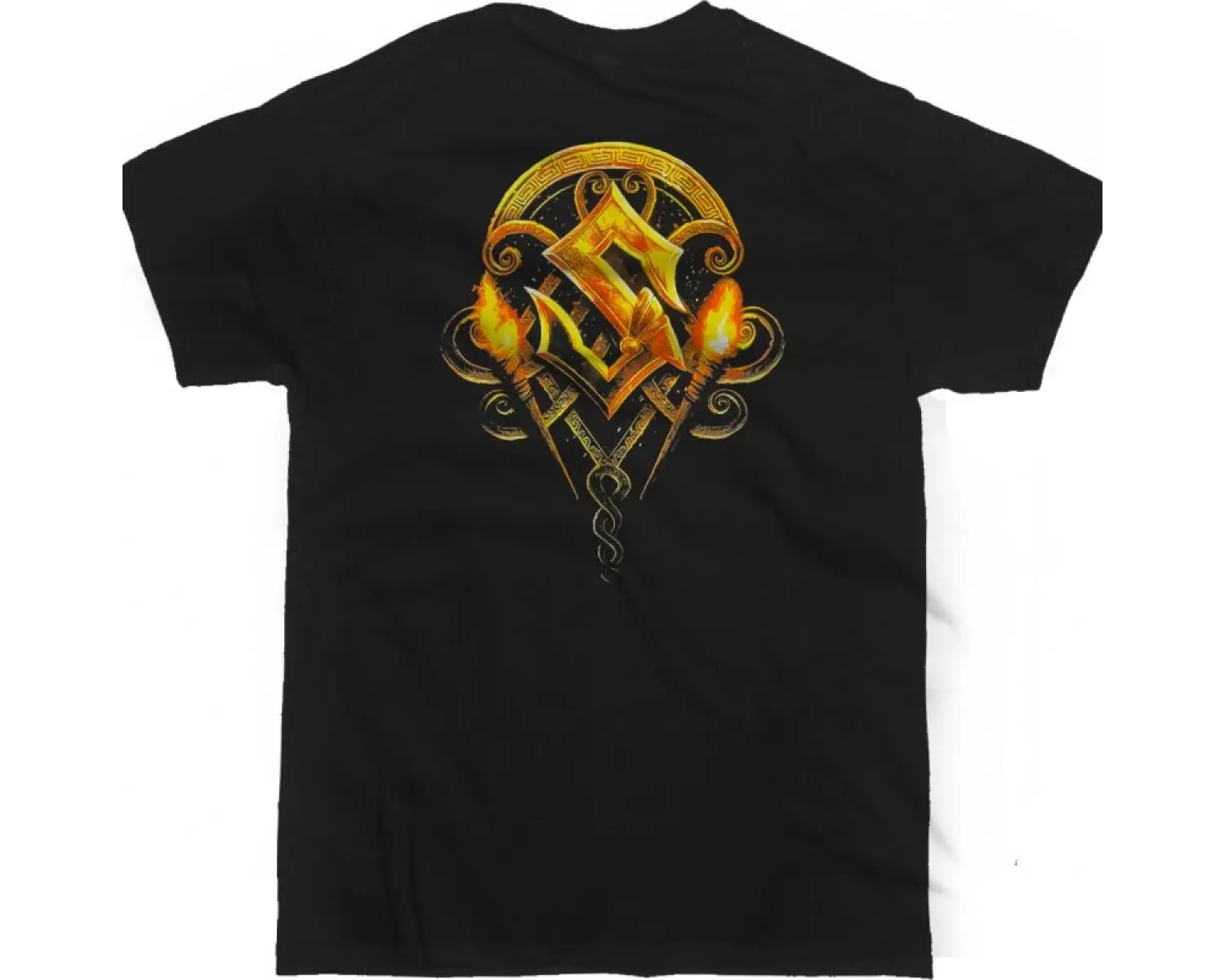 AGATHOCLES LIVING HELL DOWNFALL NEW BLACK T-SHIRT ÖN VE ARAKA BASKILI
