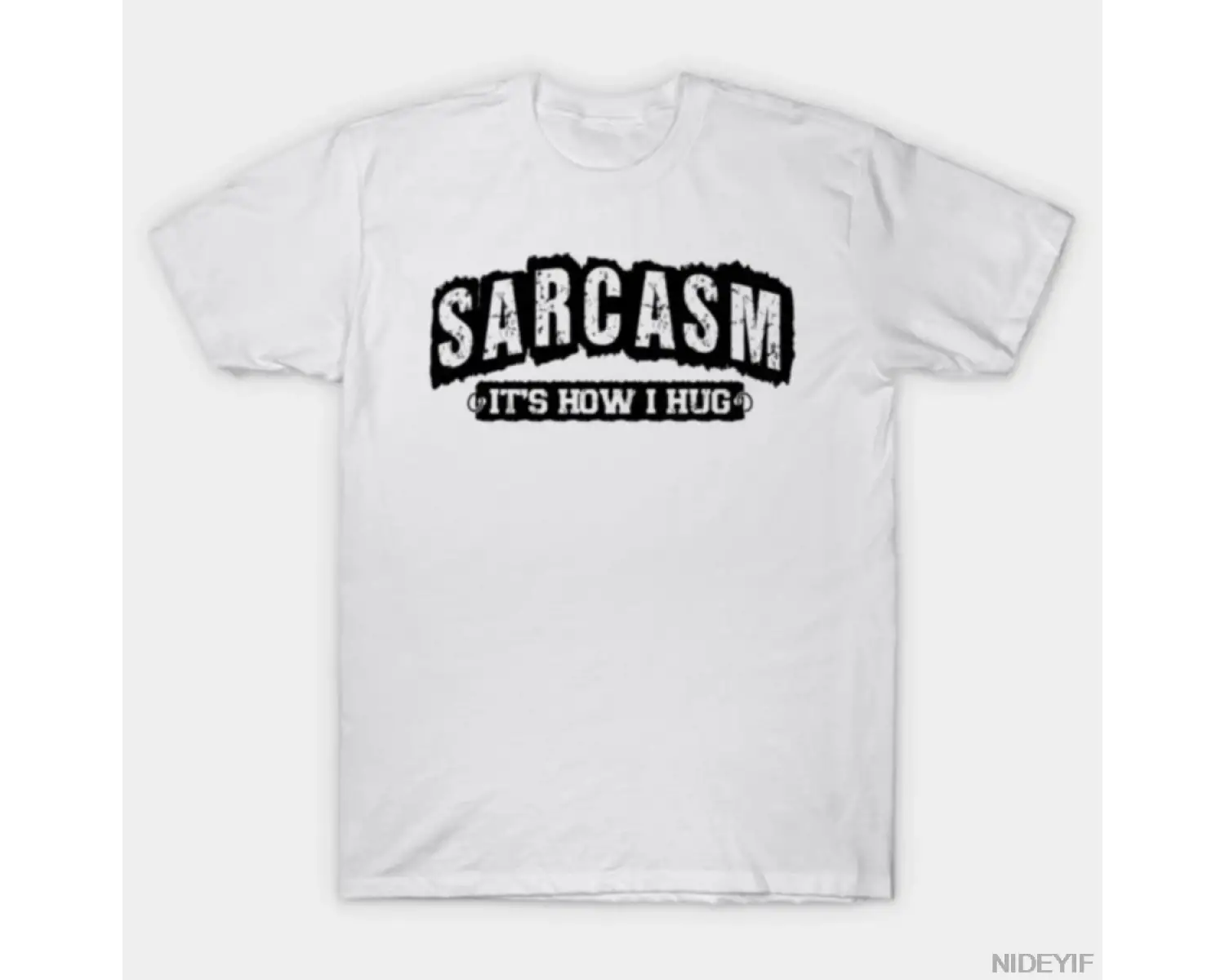 Alaycı Bir Şekilde Sarılma Yaptığım Şekilim, Yetişkin Mizahı Alaycı Tatil Tişörtü Erkekler Ka