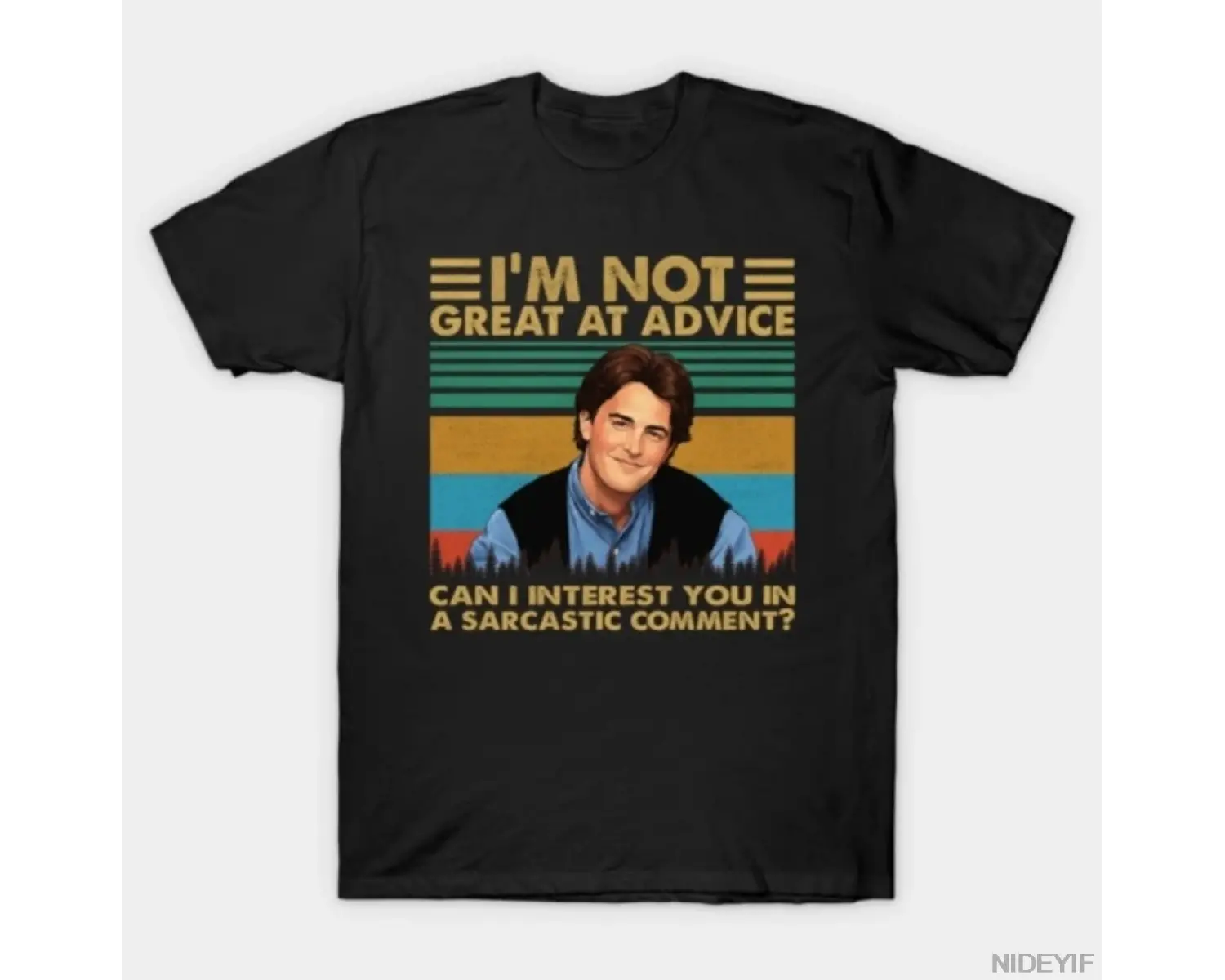 Alaycı Yorum Üzerine Tavsiye Veren Komik Sitcom Alıntı Erkekler Kadınlar İçin %100 Pamuklu Ti