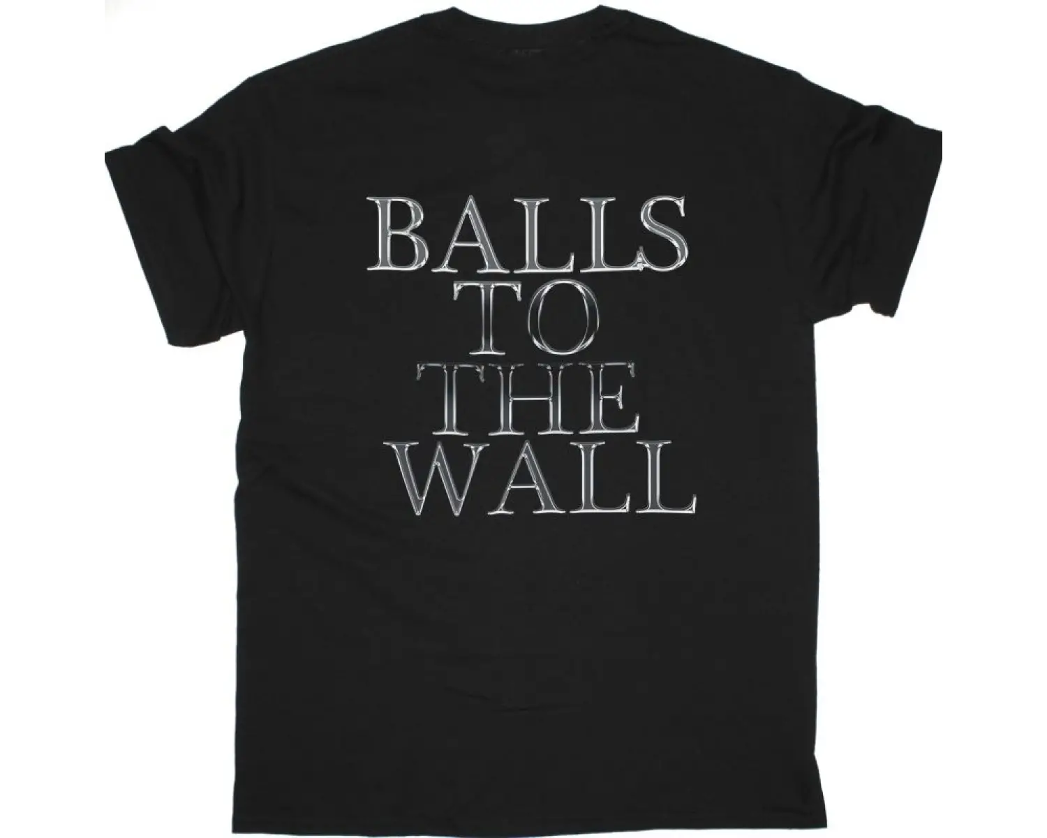 ALICE COOPER BLACK T SHIRT ÖN VE ARAKA BASKILI
