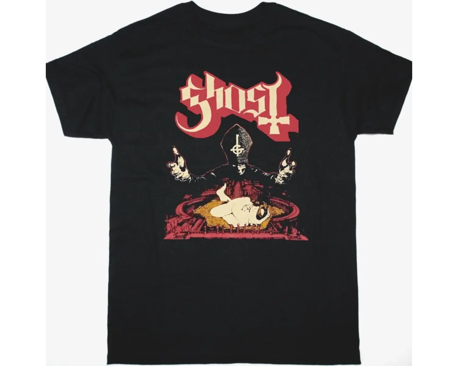 ALICE COOPER LOVE IT TO DEATH 1971 NEW WHITE T SHIRT ÖN VE ARAKA BASKILI
