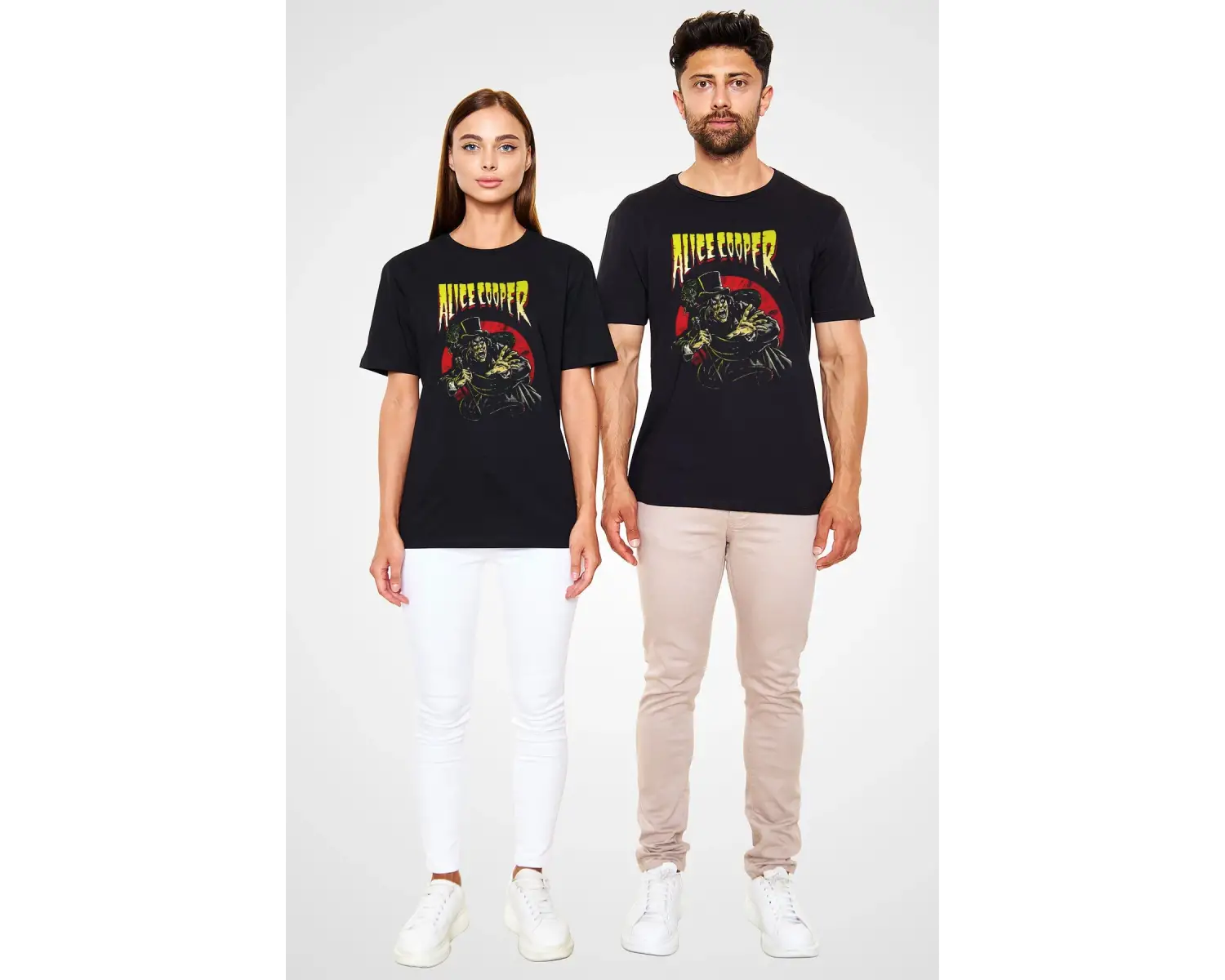 Alice Cooper Siyah Unisex Tişört T-Shirt
