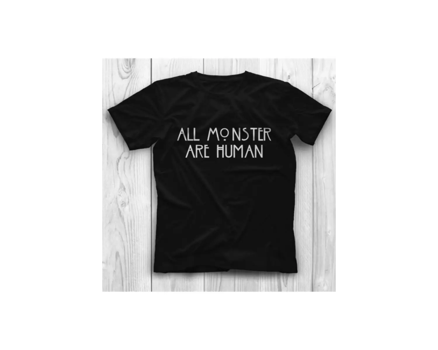 American Horror Story Siyah Unisex Tişört T-shirt