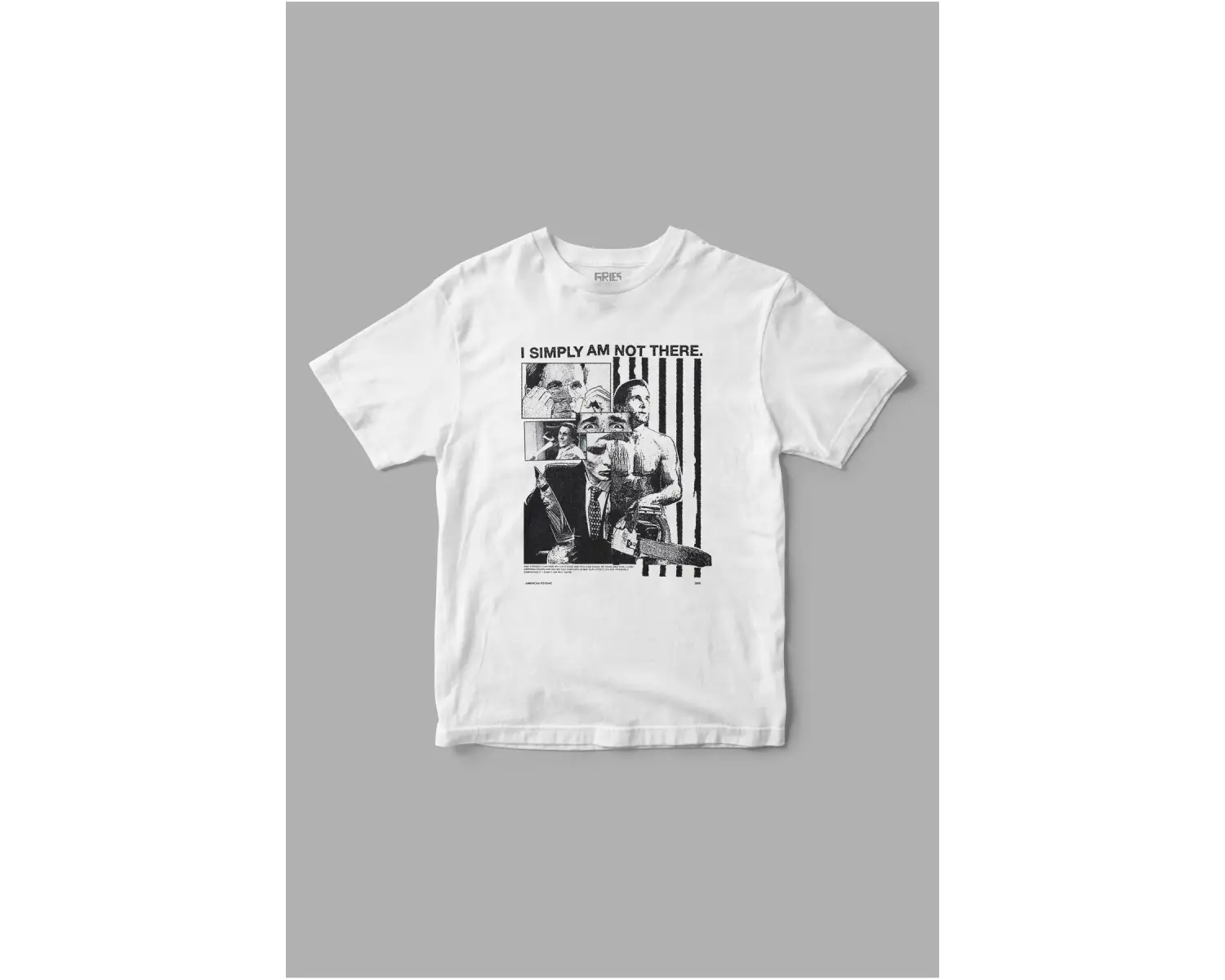 American Psycho Baskılı Tişört