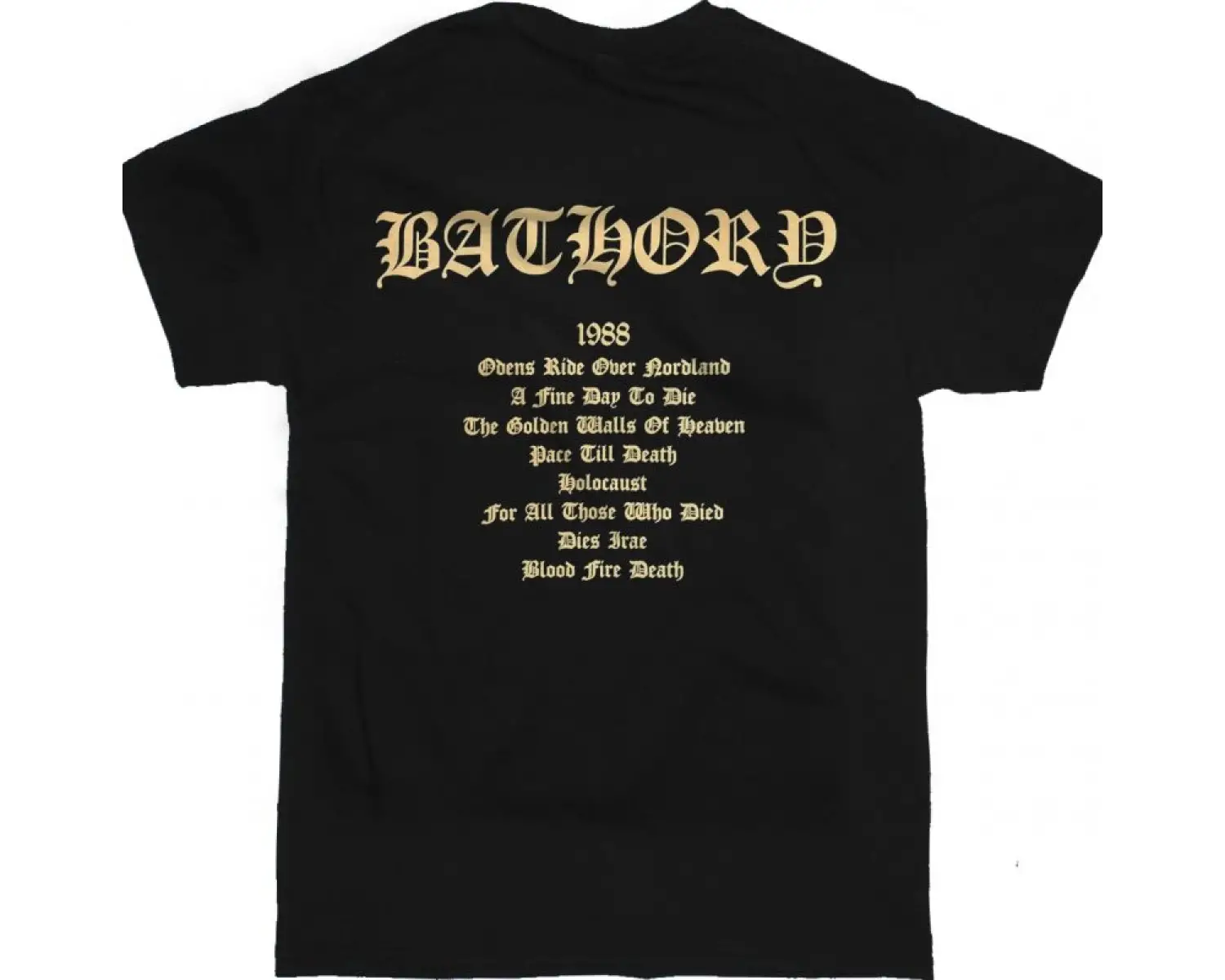 ANGEL HELLUVA BAND 1976 NEW BLACK T-SHIRT ÖN VE ARAKA BASKILI