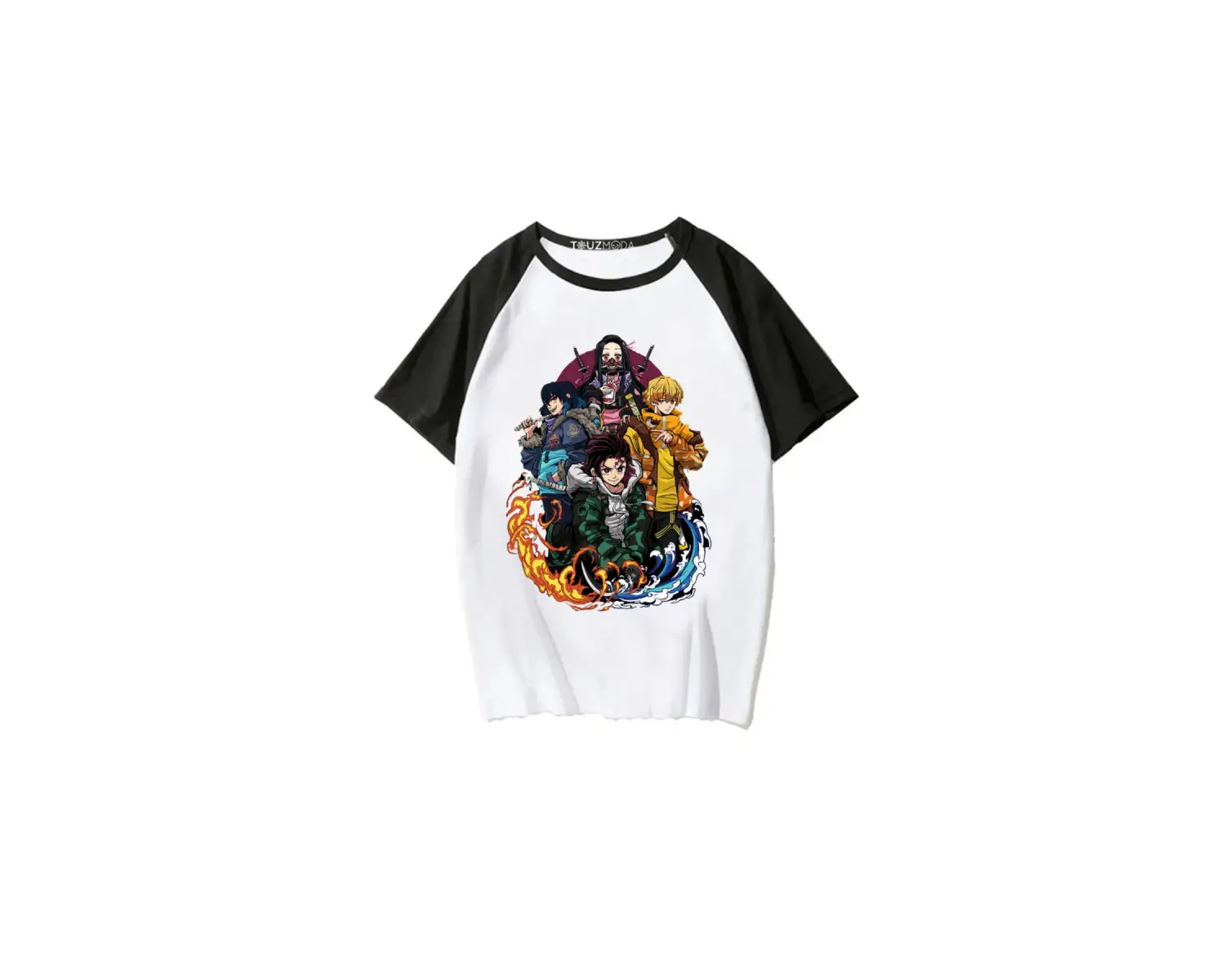 Anime Demon Slayer Baskılı Unisex Oversize