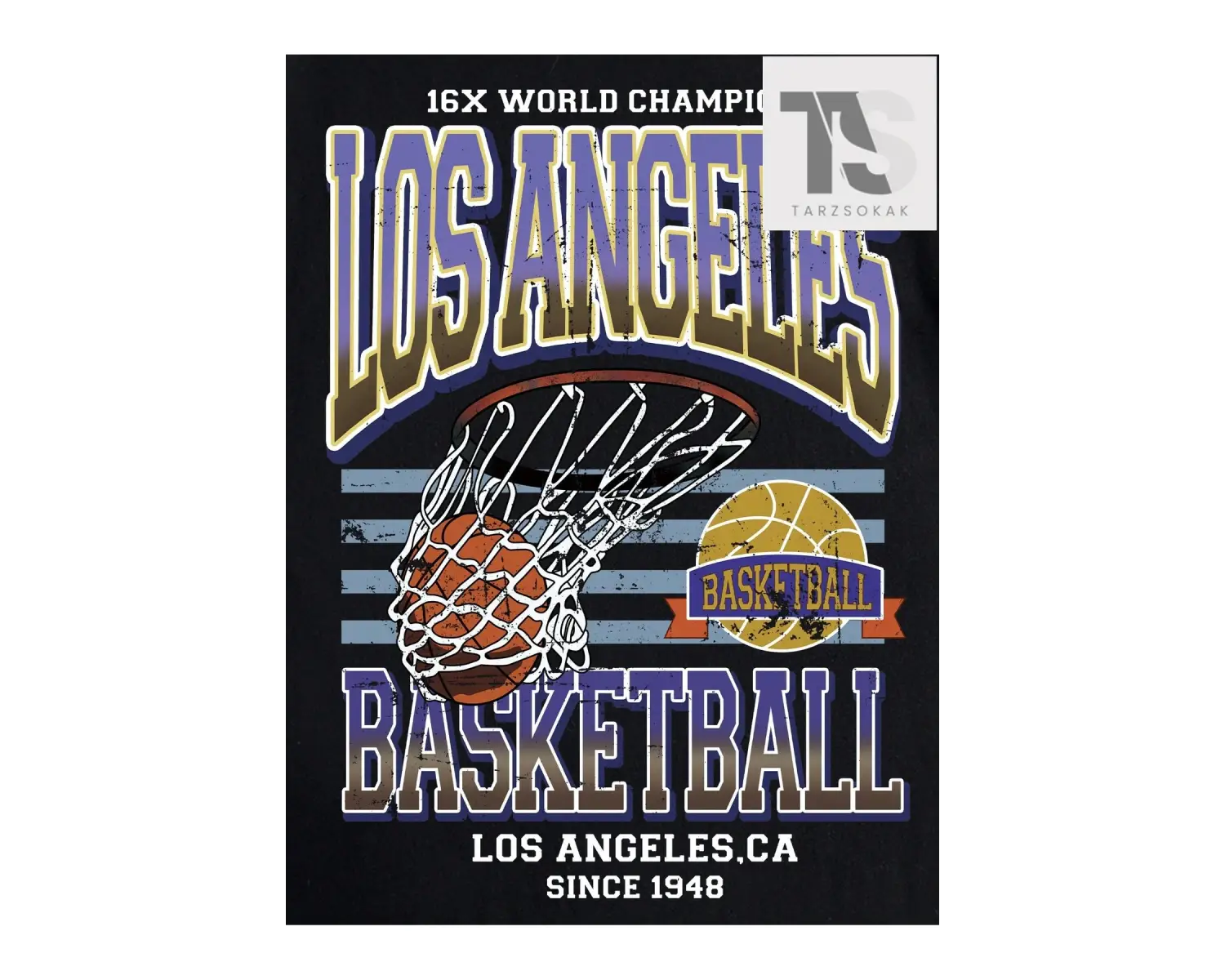 Anime Erkekler Araba ve Mektup Grafikli Tişört