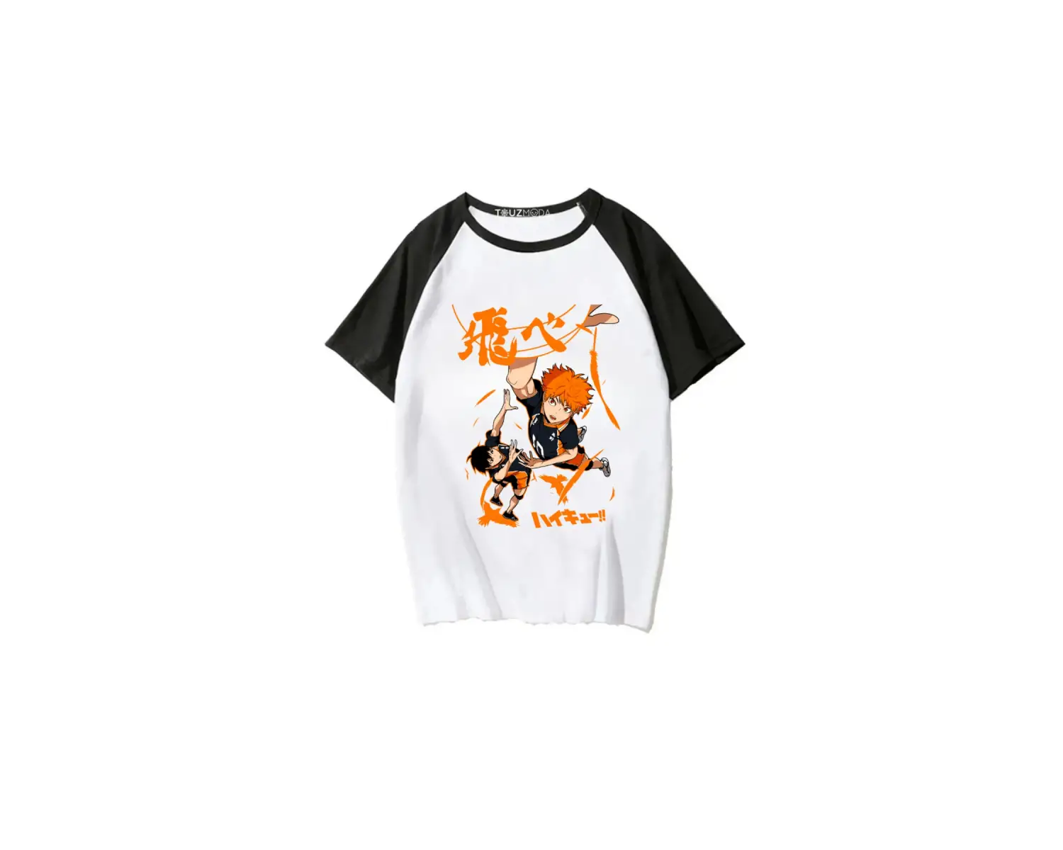 Anime Karasuno Haikyuu Baskılı Unisex Oversize