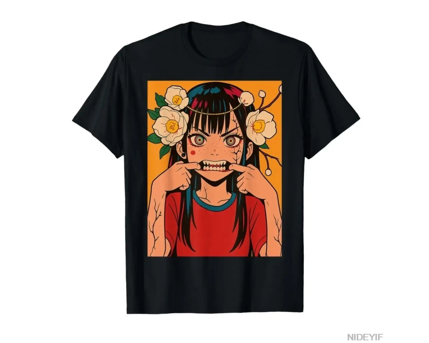 Anime Kız Waifu Kawaii Estetik Otaku T-shirt Erkekler Kadınlar Için % 100% Pamuk T Shirt Kısa
