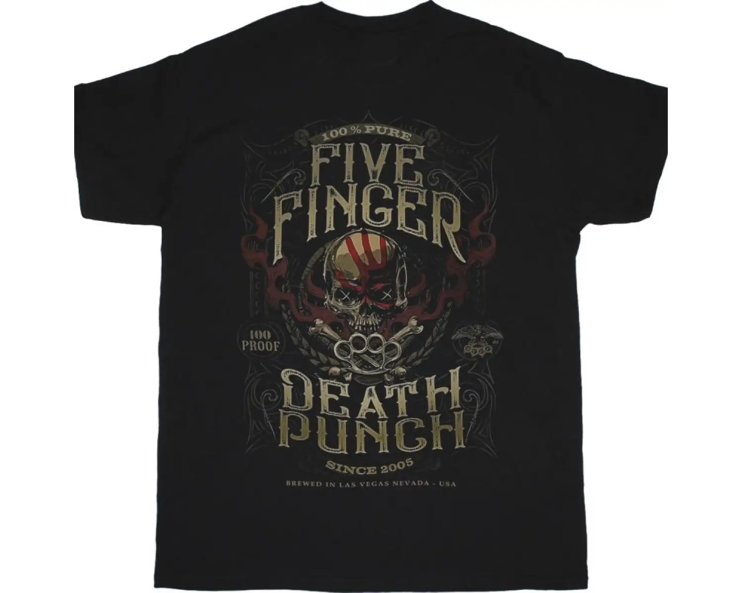 ANTHRAX FISTFUL OF METAL NEW BLACK T SHIRT ÖN BASKILI
