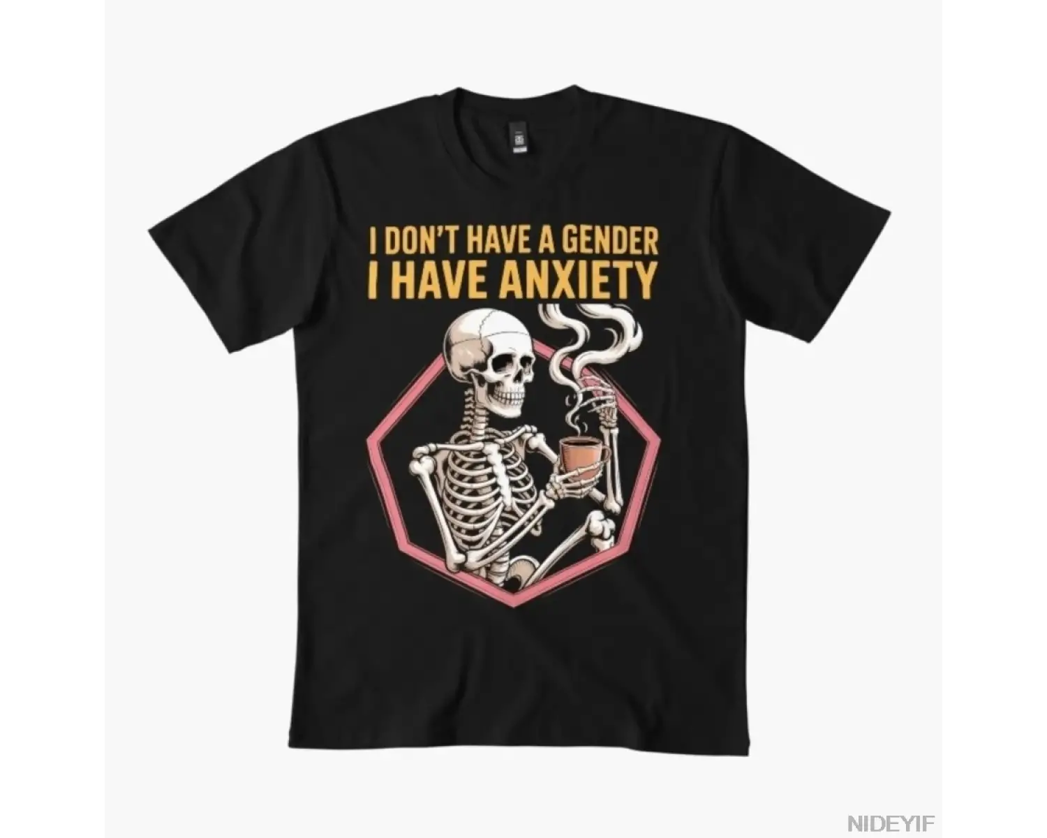 Anti Sosyal İskelet Komik Meme T-shirt Erkekler Kadınlar Için % 100% Pamuk T Shirt Kısa Kollu