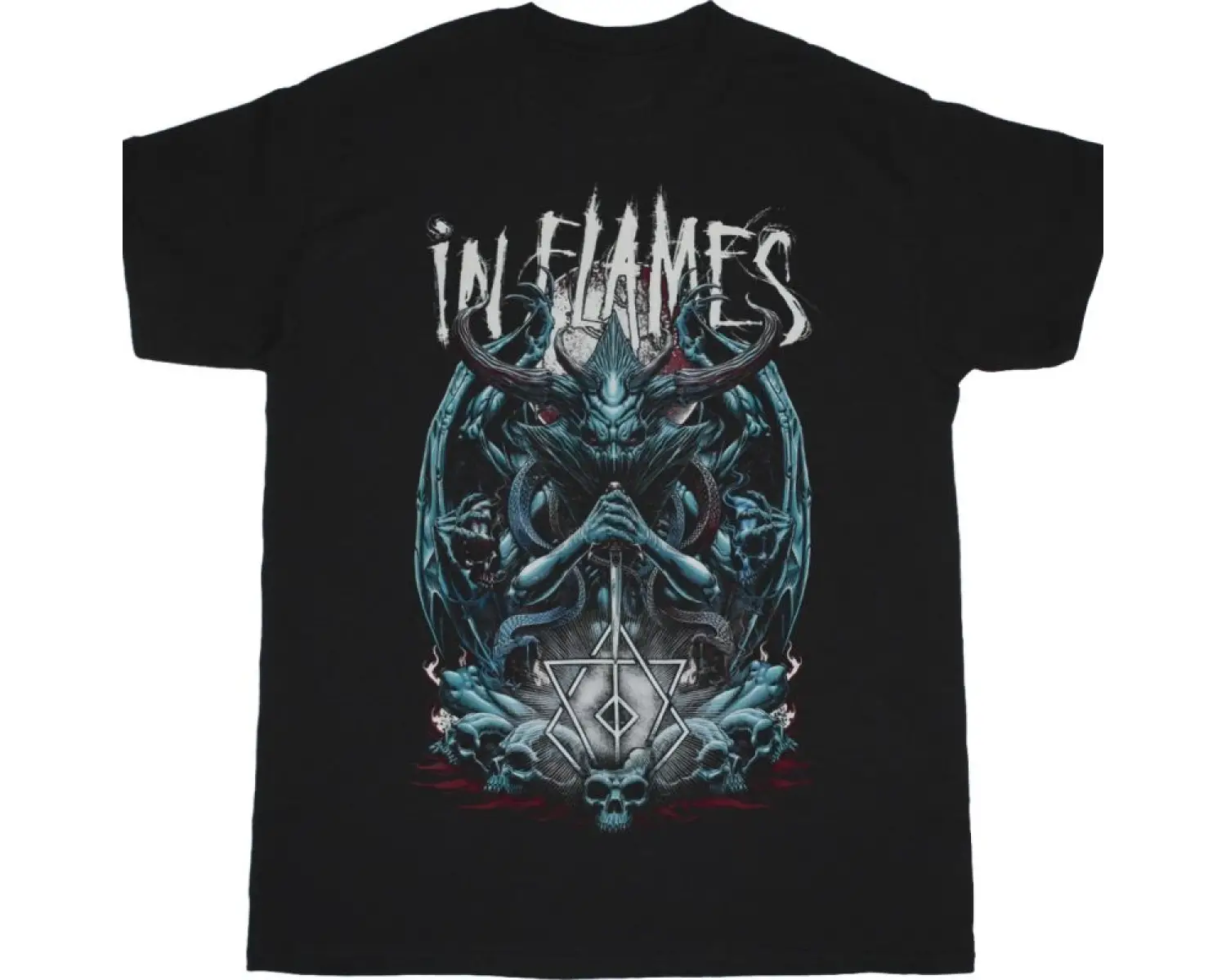 ARCH ENEMY MY APOCALYPSE NEW BLACK T-SHIRT ÖN BASKILI