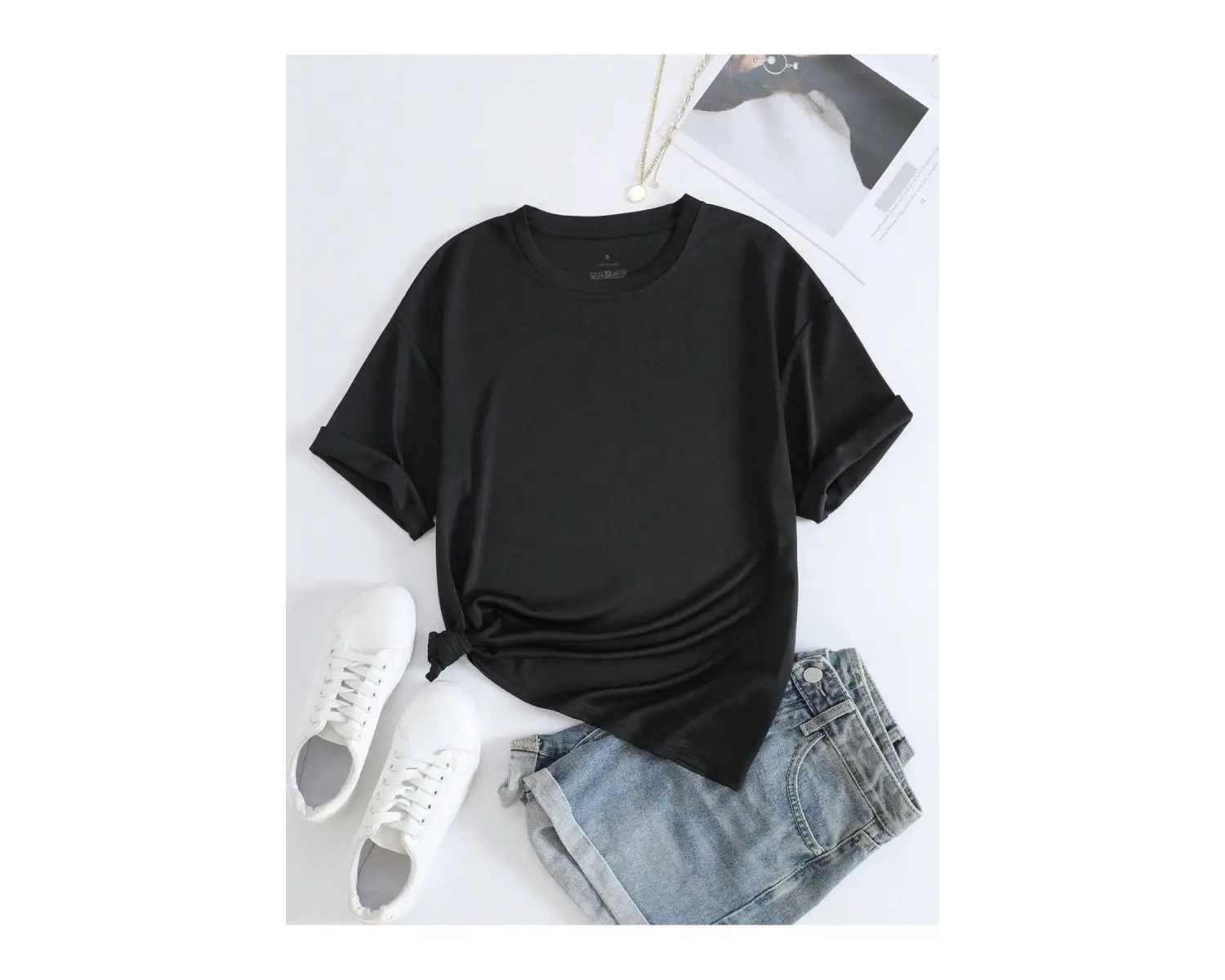 Arkası Baskılı Unisex Oversize T-Shirt