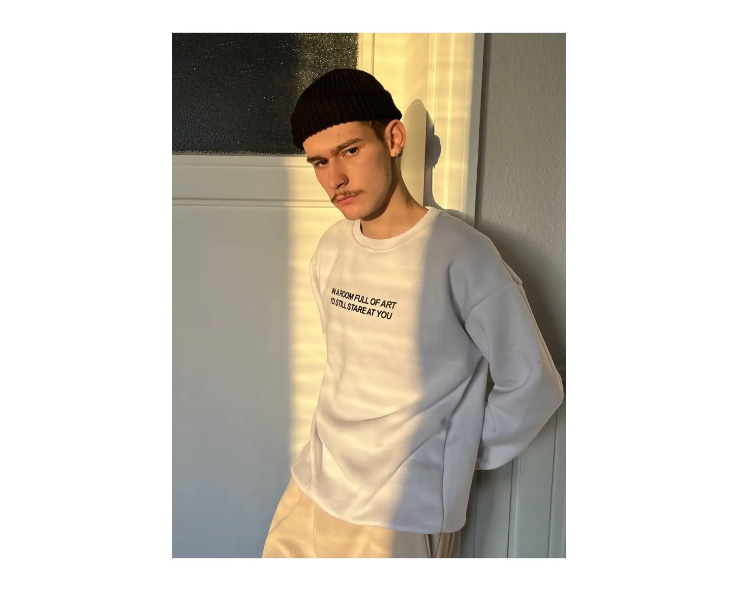 Art Room - Sweatshirt Beyaz