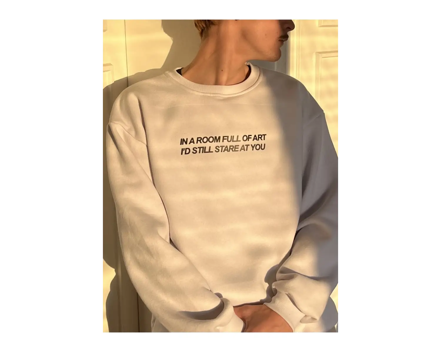 Art Room - Sweatshirt Beyaz