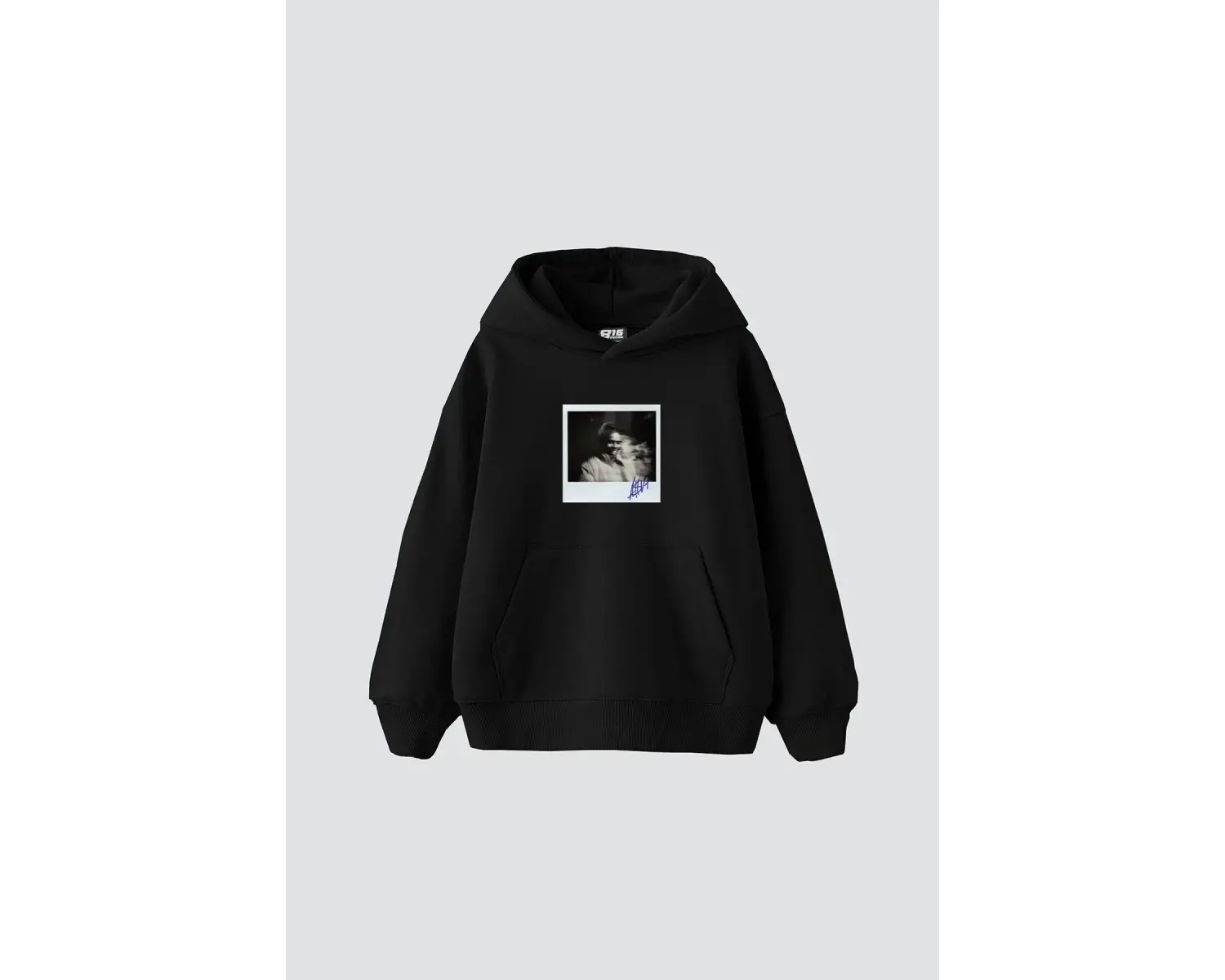 Asap Rocky Baskılı Oversize Unisex Premium Beyaz