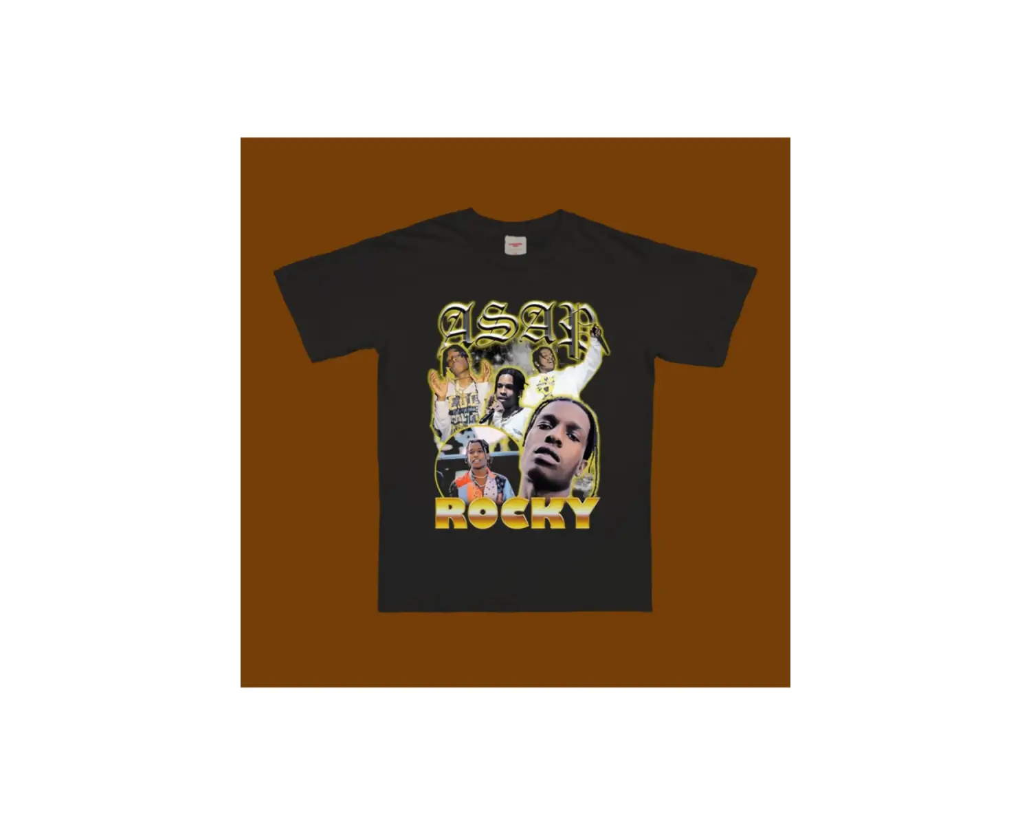 Asap Rocky Gold T-shirt
