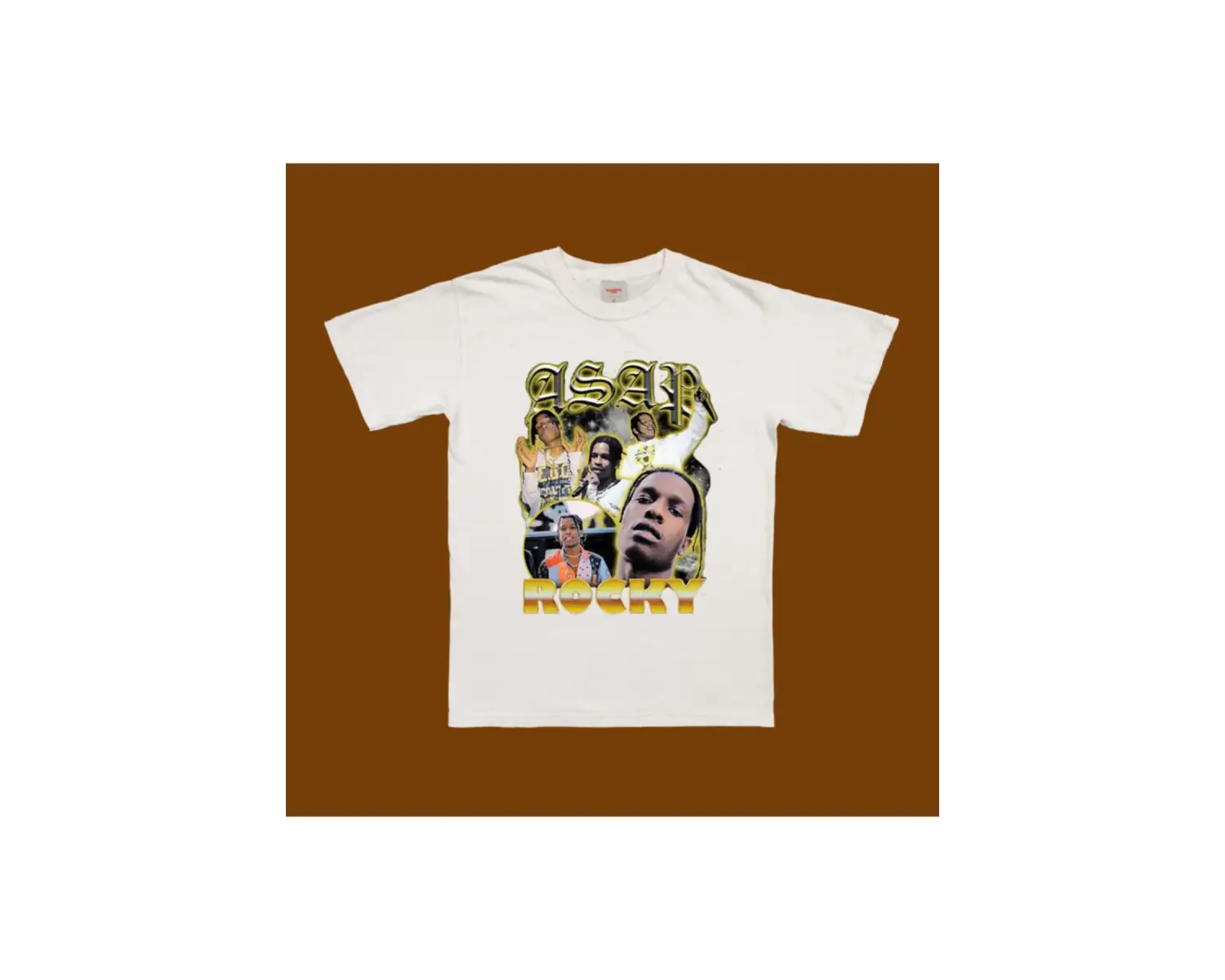 Asap Rocky Gold T-shirt