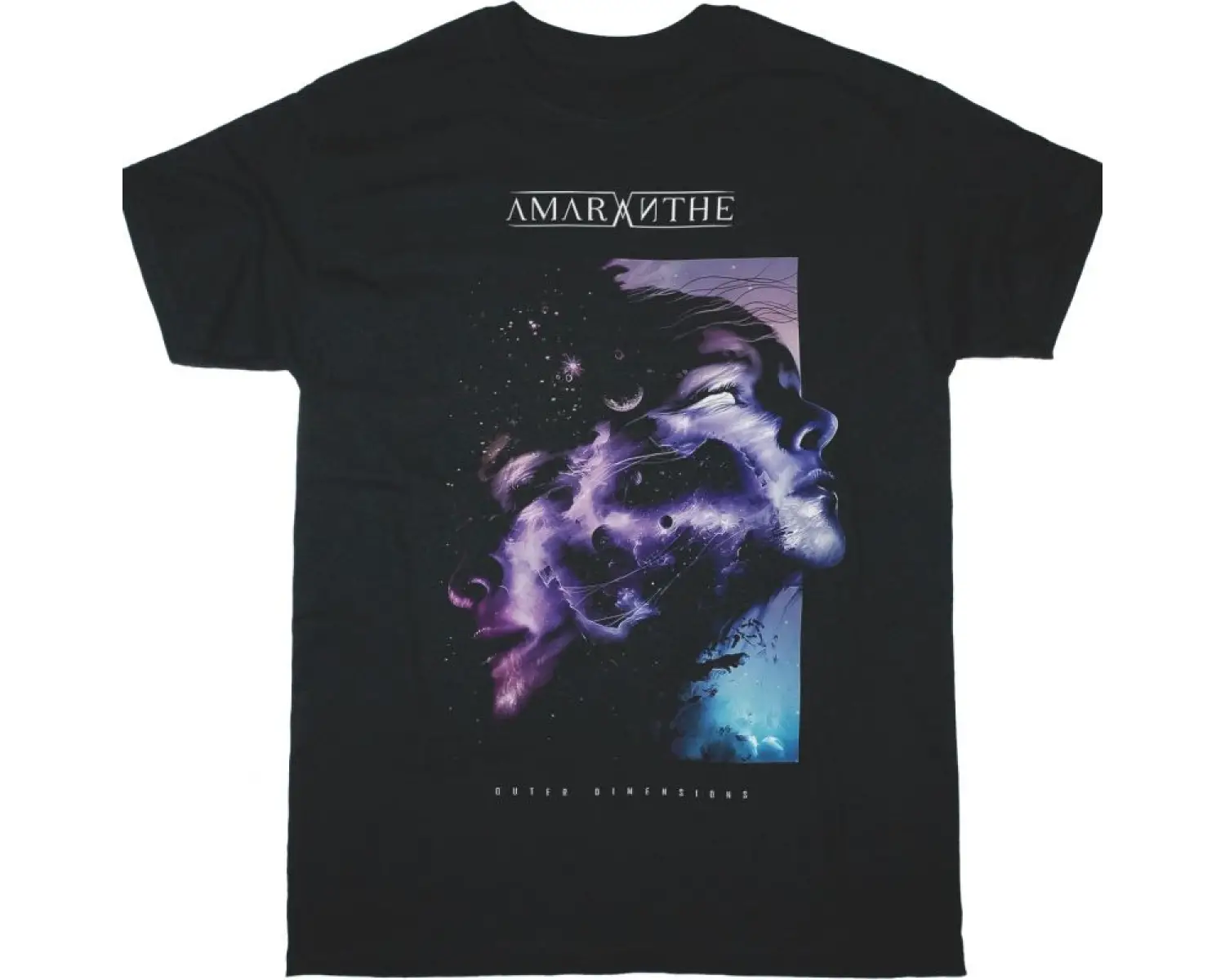 ASKING ALEXANDRIA DICE NEW BLACK T-SHIRT ÖN BASKILI