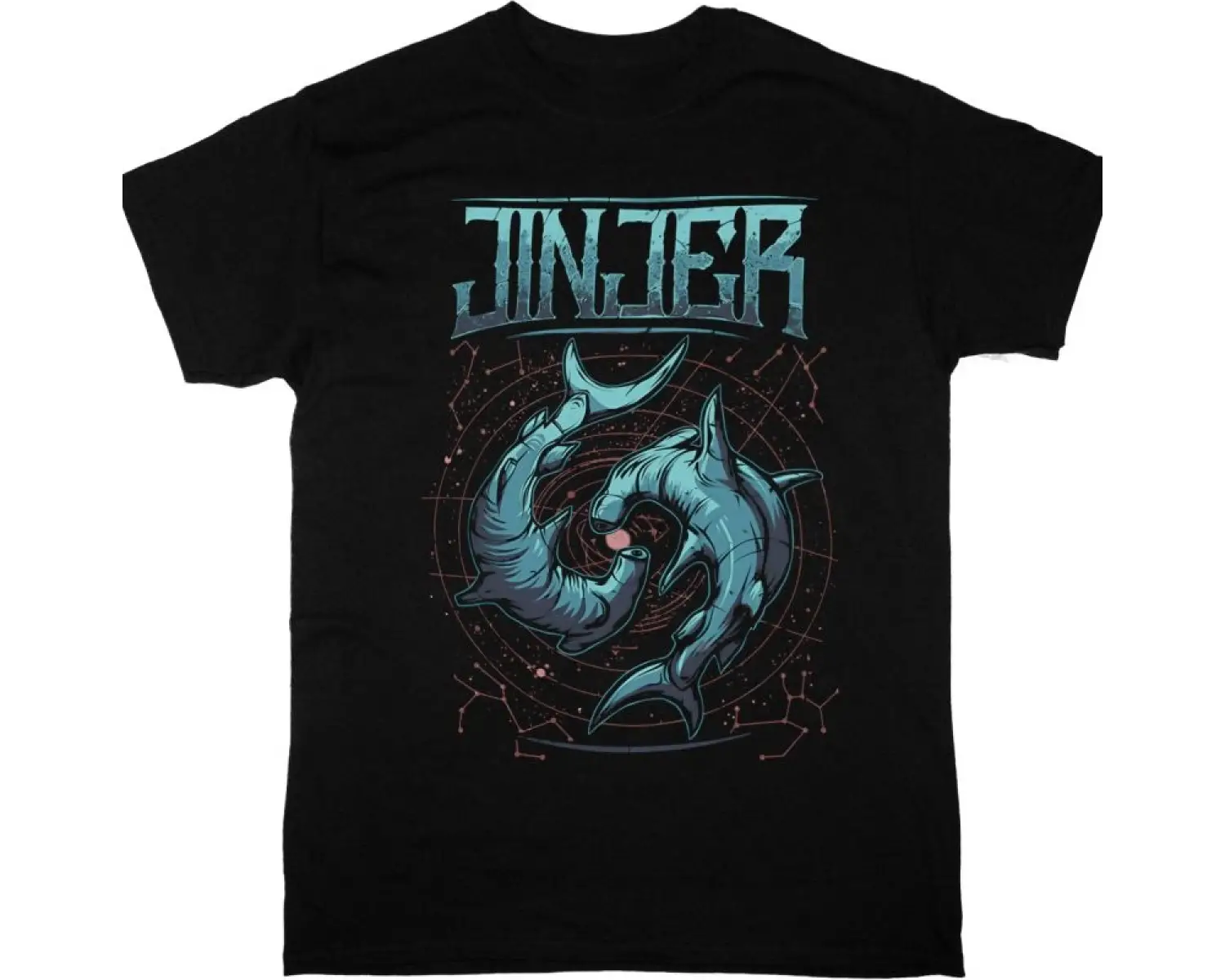 ASKING ALEXANDRIA SNAKE NEW BLACK T-SHIRT ÖN BASKILI