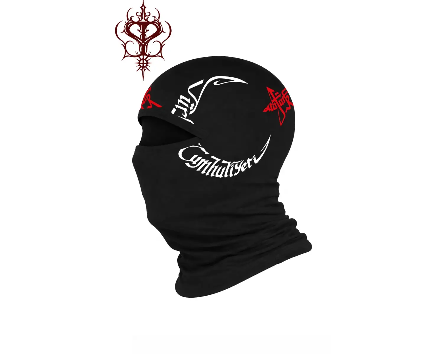 Atatürk Ay Yıldız  Motosiklet Giyim Maske & Balaklava