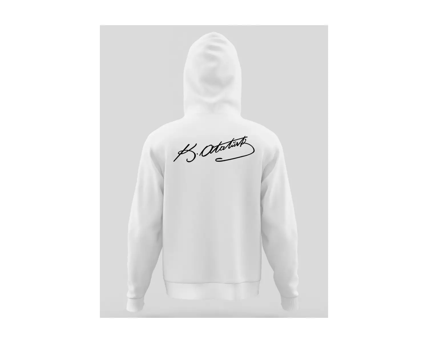 Atatürk Unisex Kapüşönlu Hoodie