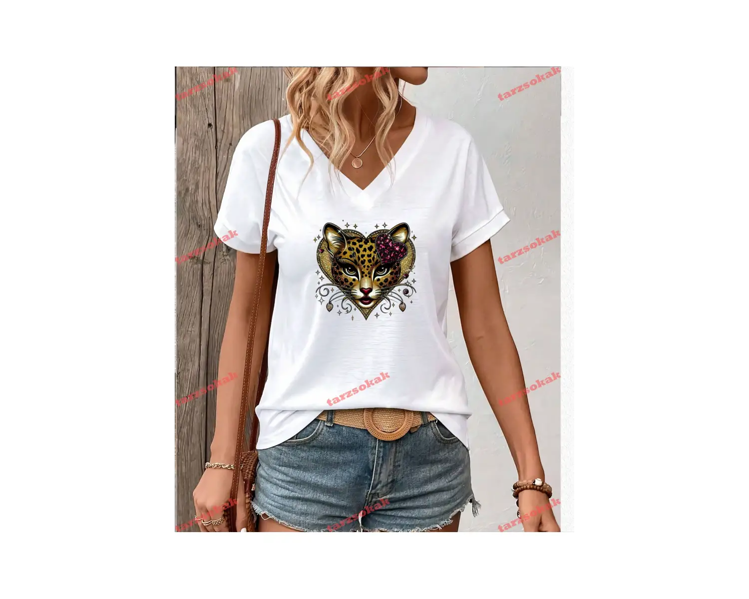 ATEŞLİ LEOPAR DESEN