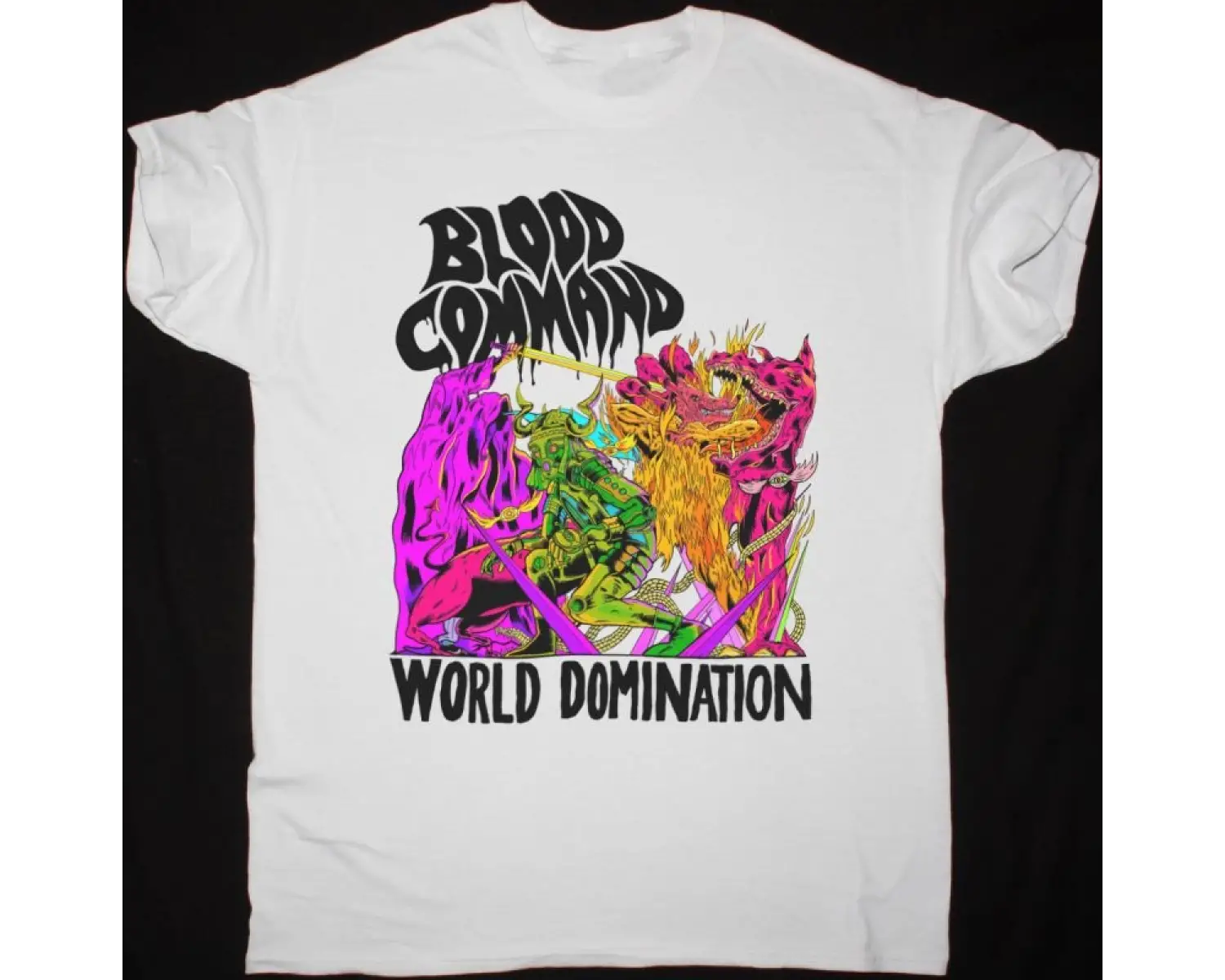 ATROCITY MASTERS OF DARKNESS NEW BLACK T SHIRT ÖN BASKILI