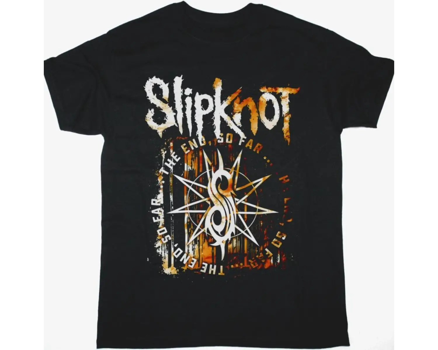 AVENGED SEVENFOLD BATTLE ARMOUR NEW BLACK T-SHIRT ÖN VE ARAKA BASKILI