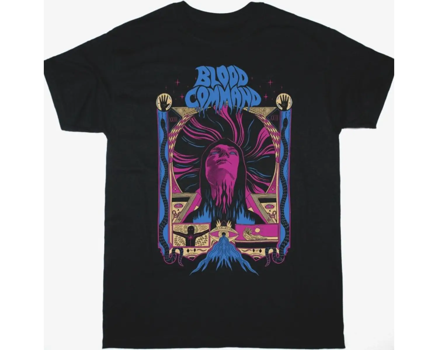 AVENGED SEVENFOLD HAIL TO THE KING SINGLE ARTWORK NEW BLACK T-SHIRT ÖN BASKILI