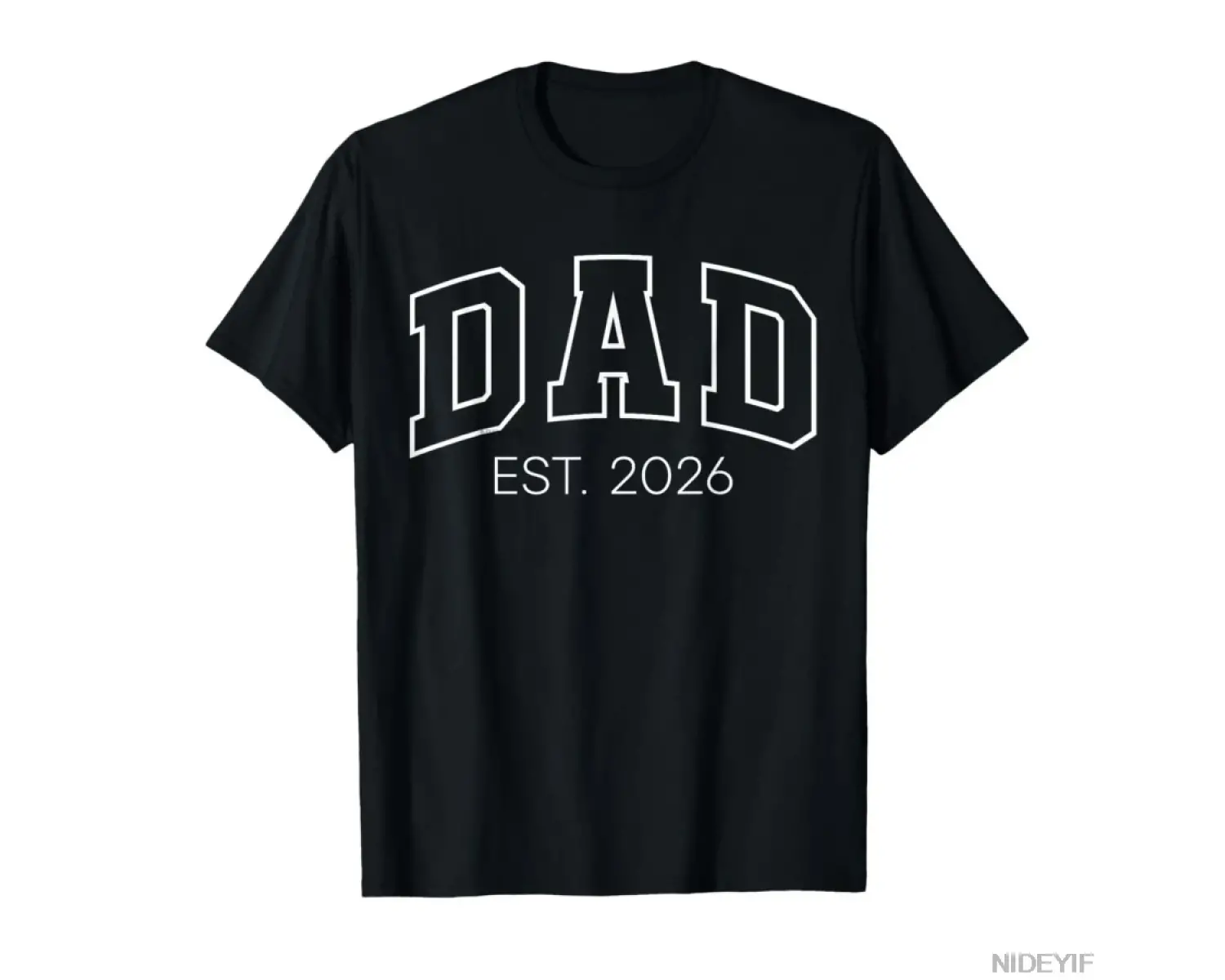 Baba Olarak Tanıtıldım 2026 Yazılı İlk Kez Baba Olacak Tişört Erkekler ve Kadınlar İçin %100