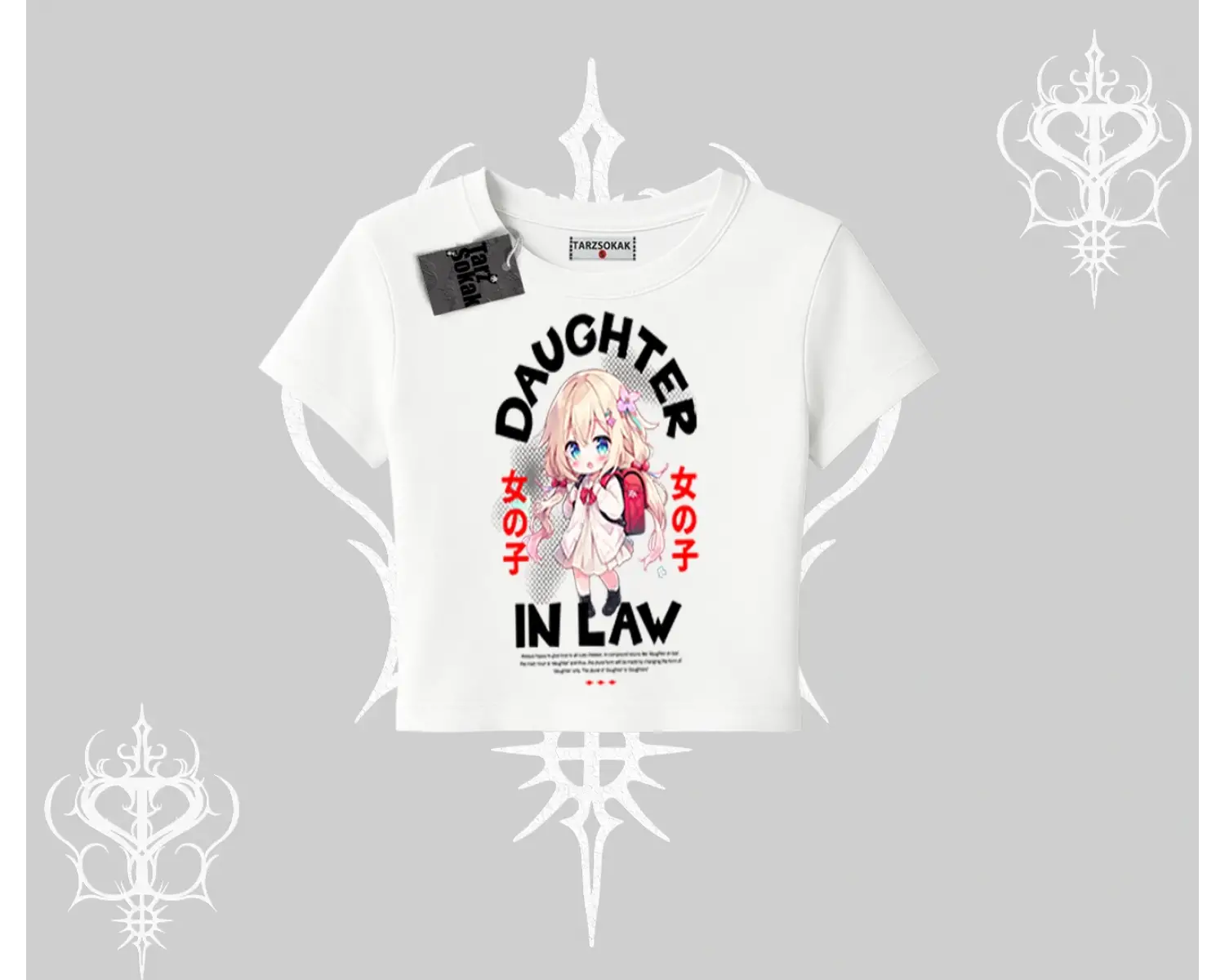 Babby Tee Tshirt Anime Girl Daughter In Law Baskılı