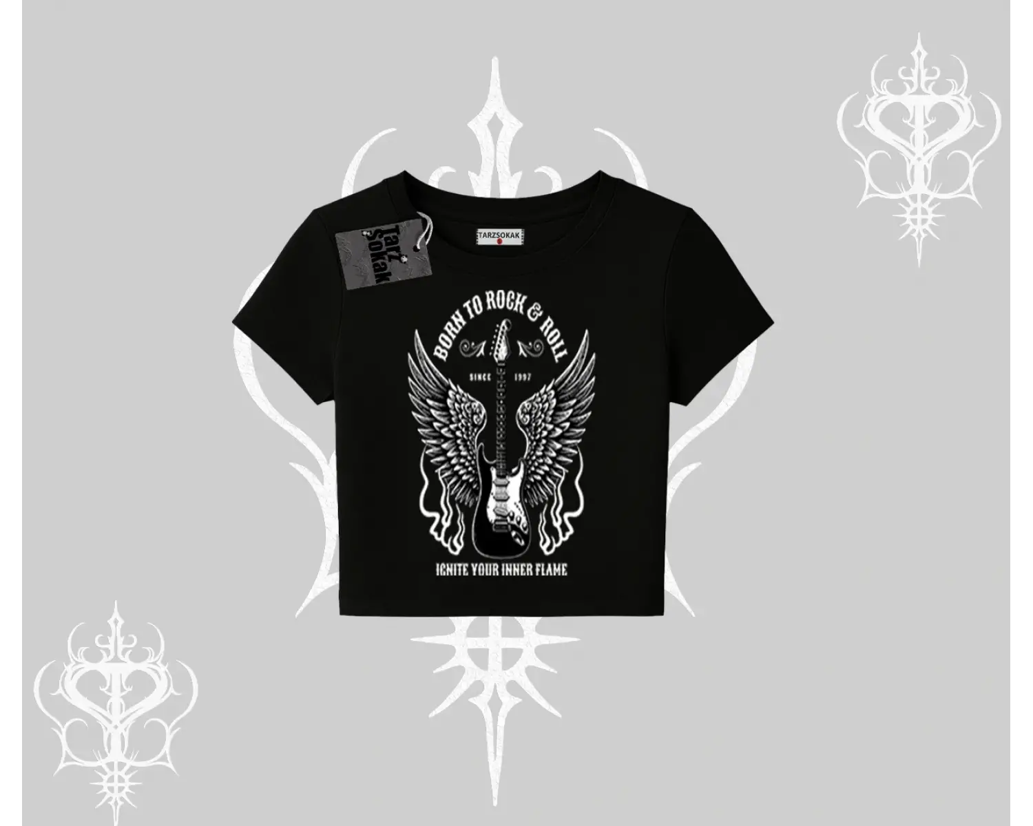 Babby Tee Tshirt Born to Rock Eternal Flame Legacy