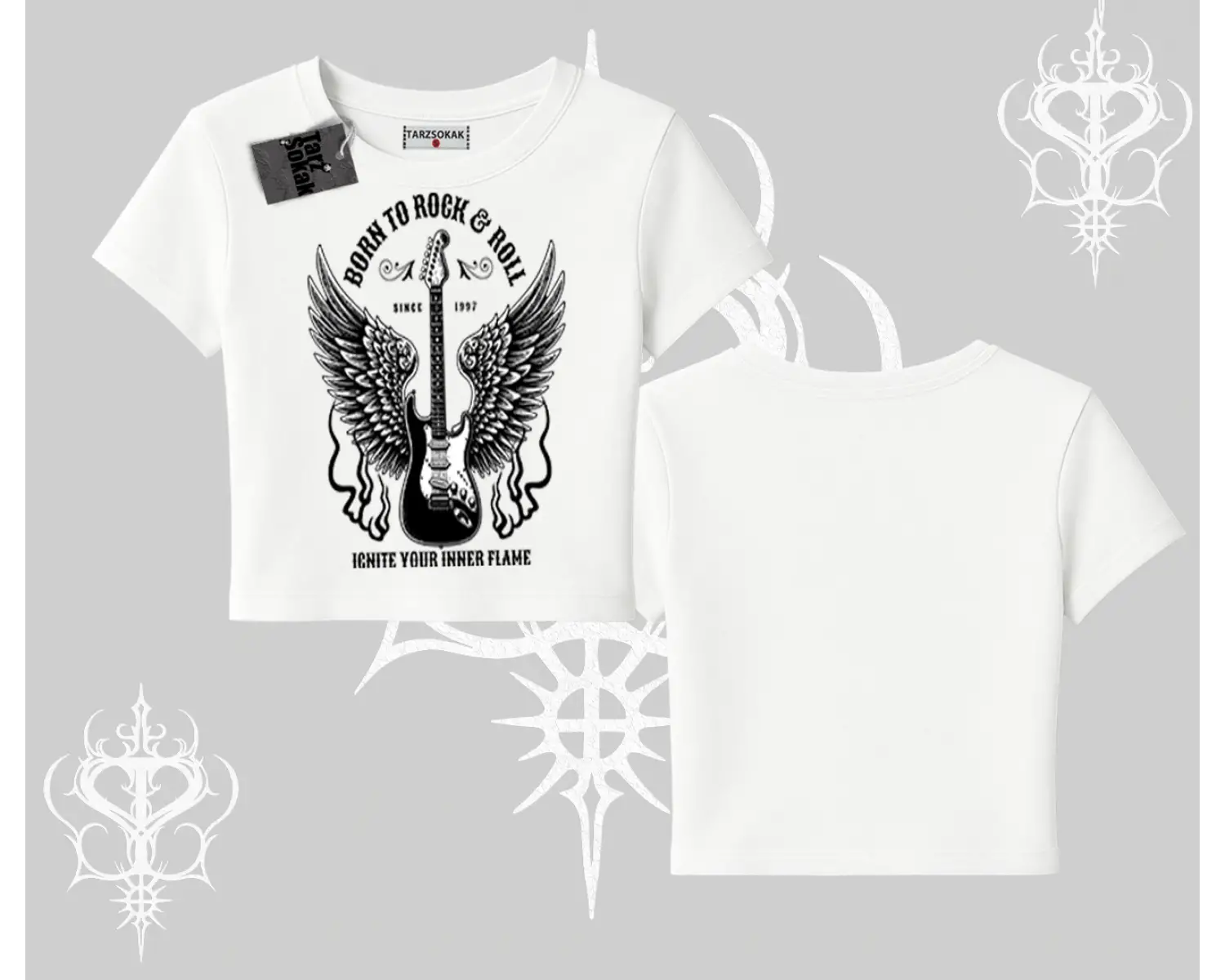 Babby Tee Tshirt Born to Rock Eternal Flame Legacy