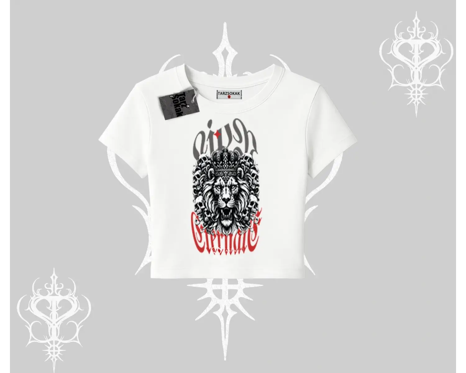 Babby Tee Tshirt Crowned Lion Rock Authority Myth