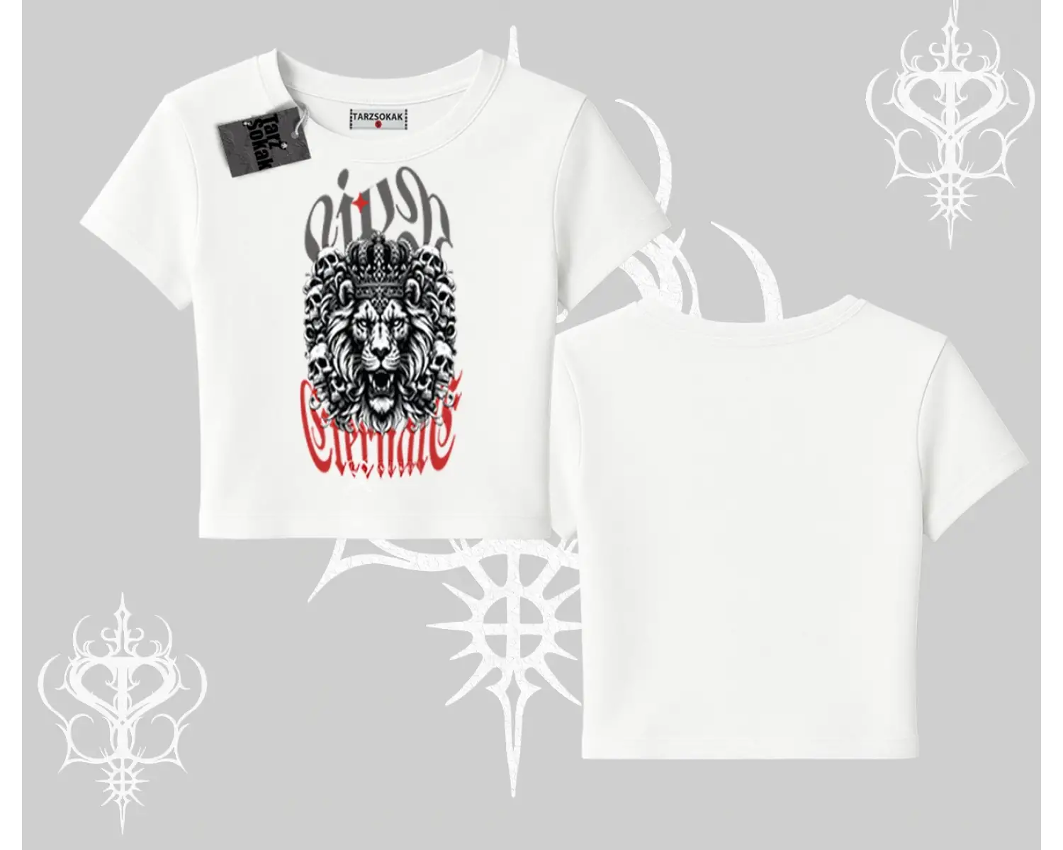 Babby Tee Tshirt Crowned Lion Rock Authority Myth