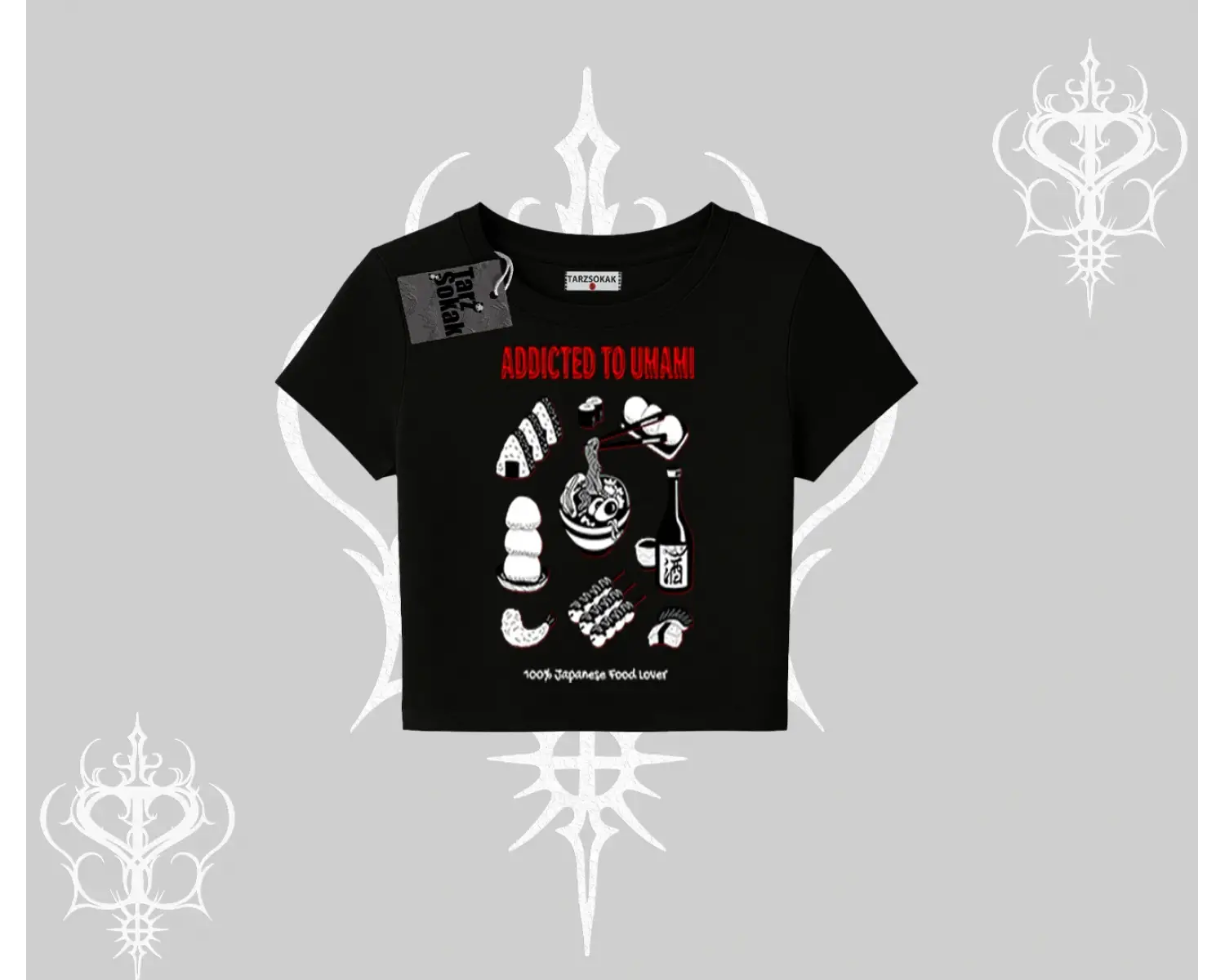 Babby Tee Tshirt Japon Mutfağı Umami Temalı Baskılı